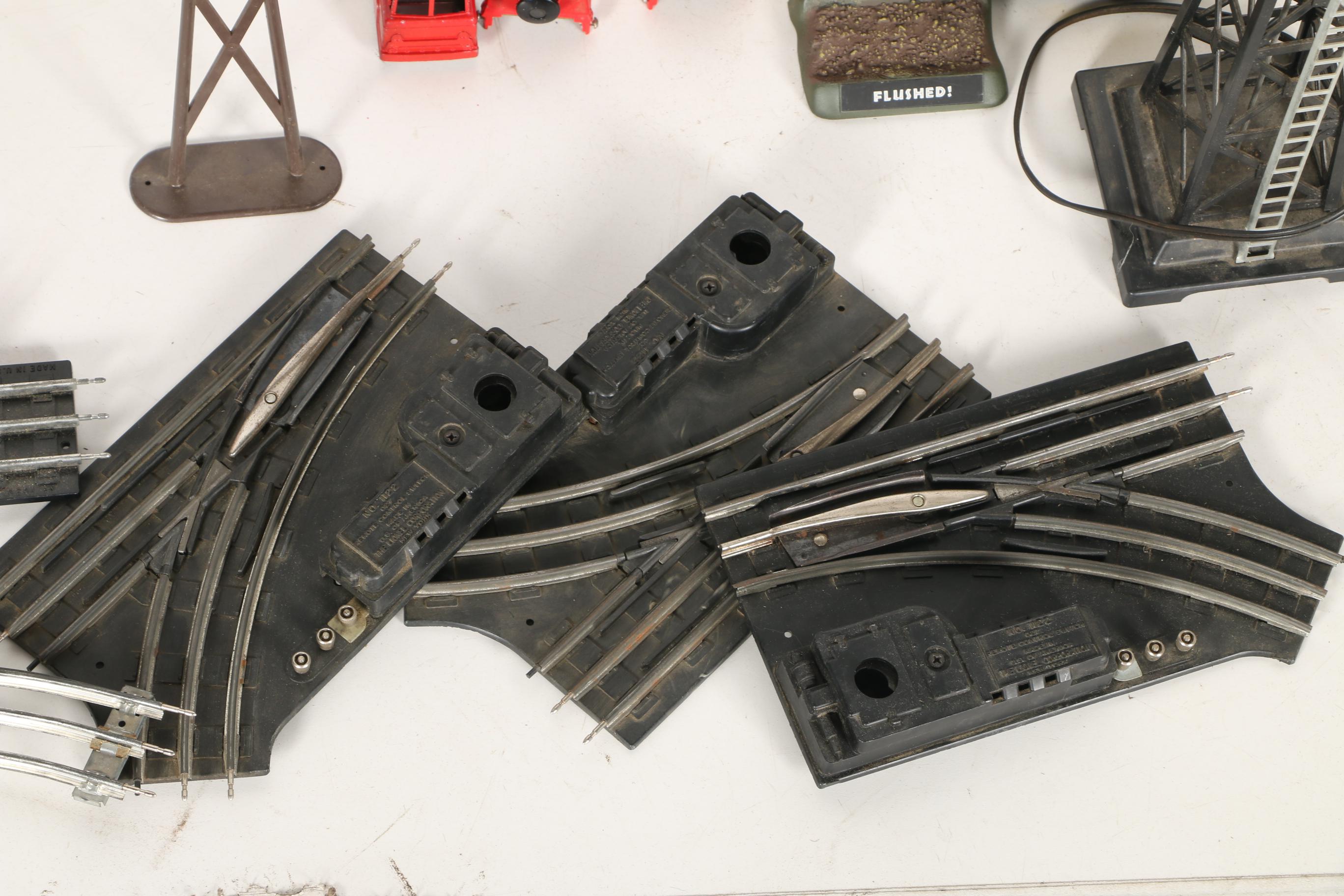 Collection of Various Scale Train Track and Accessories