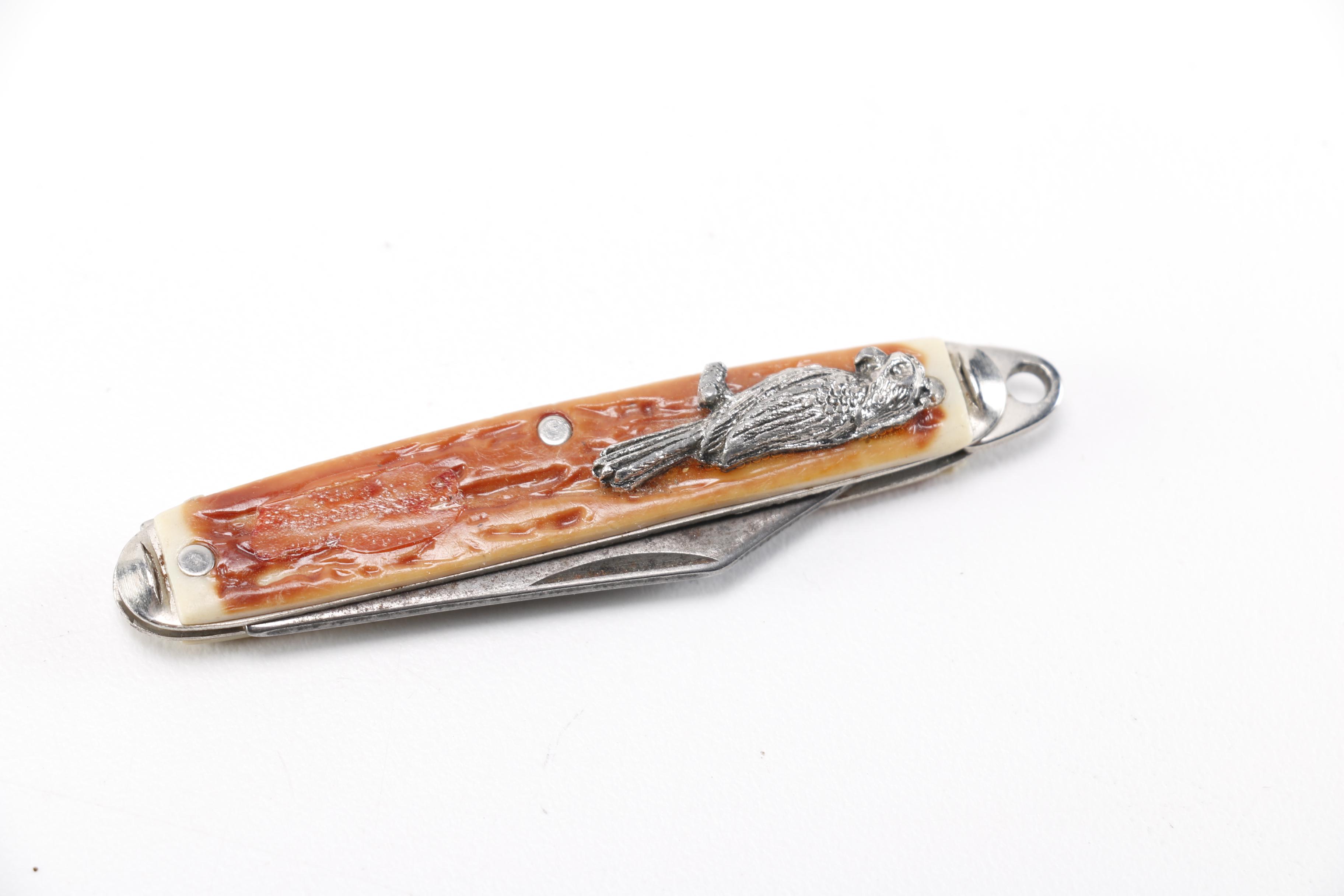 Assortment of Five Folding PocketKnives