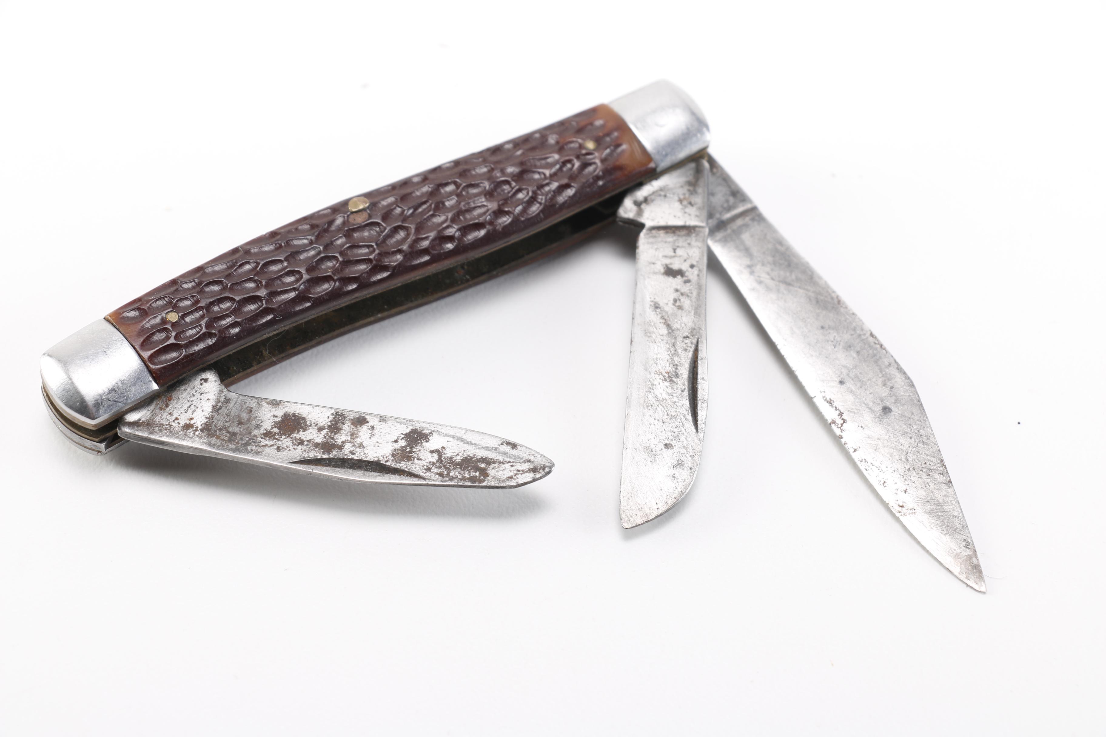 Assortment of Five Folding PocketKnives