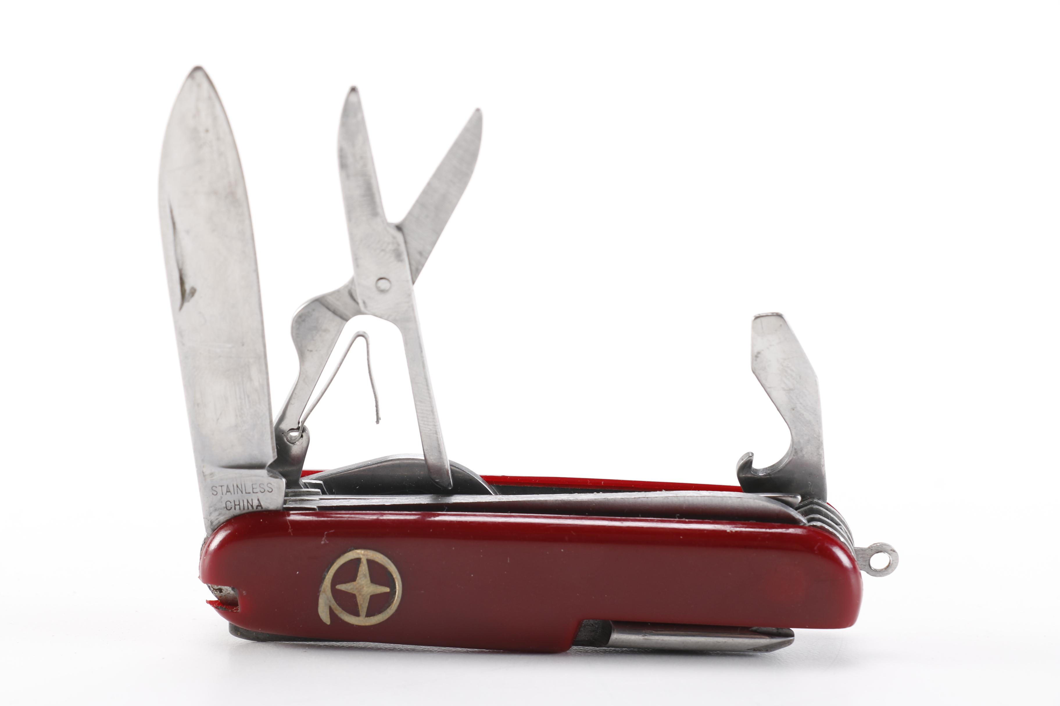 Assortment of Five Folding PocketKnives