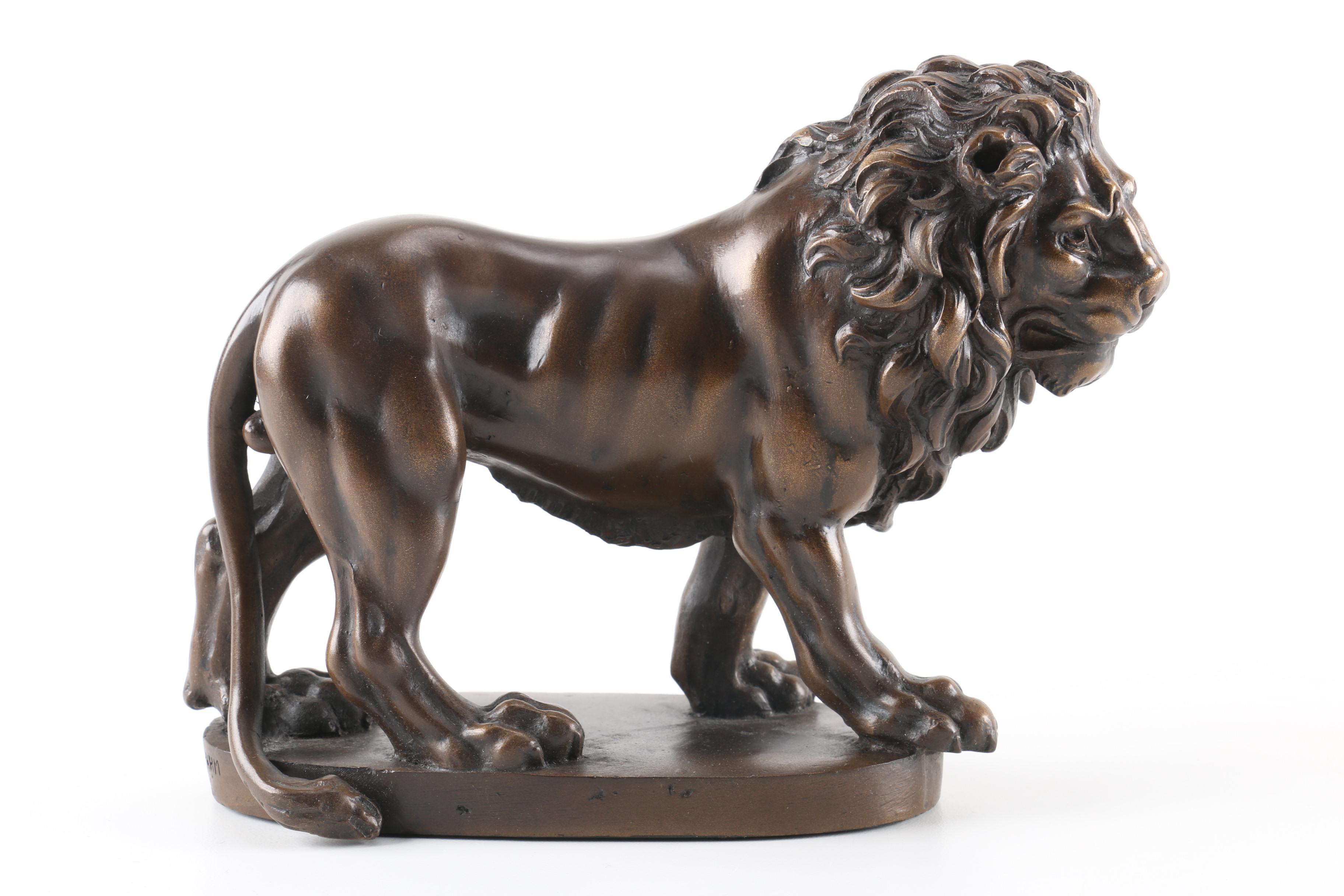 Metropolitan Museum of Art Reproduction Figure of a Lion