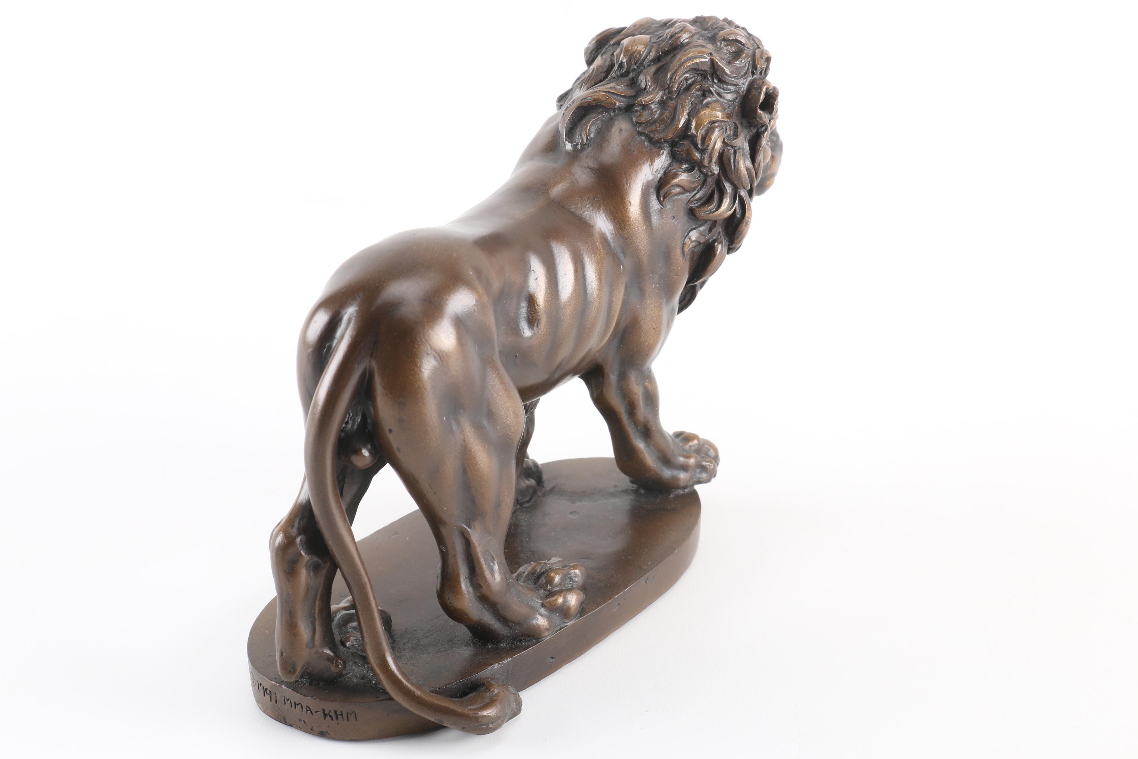 Metropolitan Museum of Art Reproduction Figure of a Lion