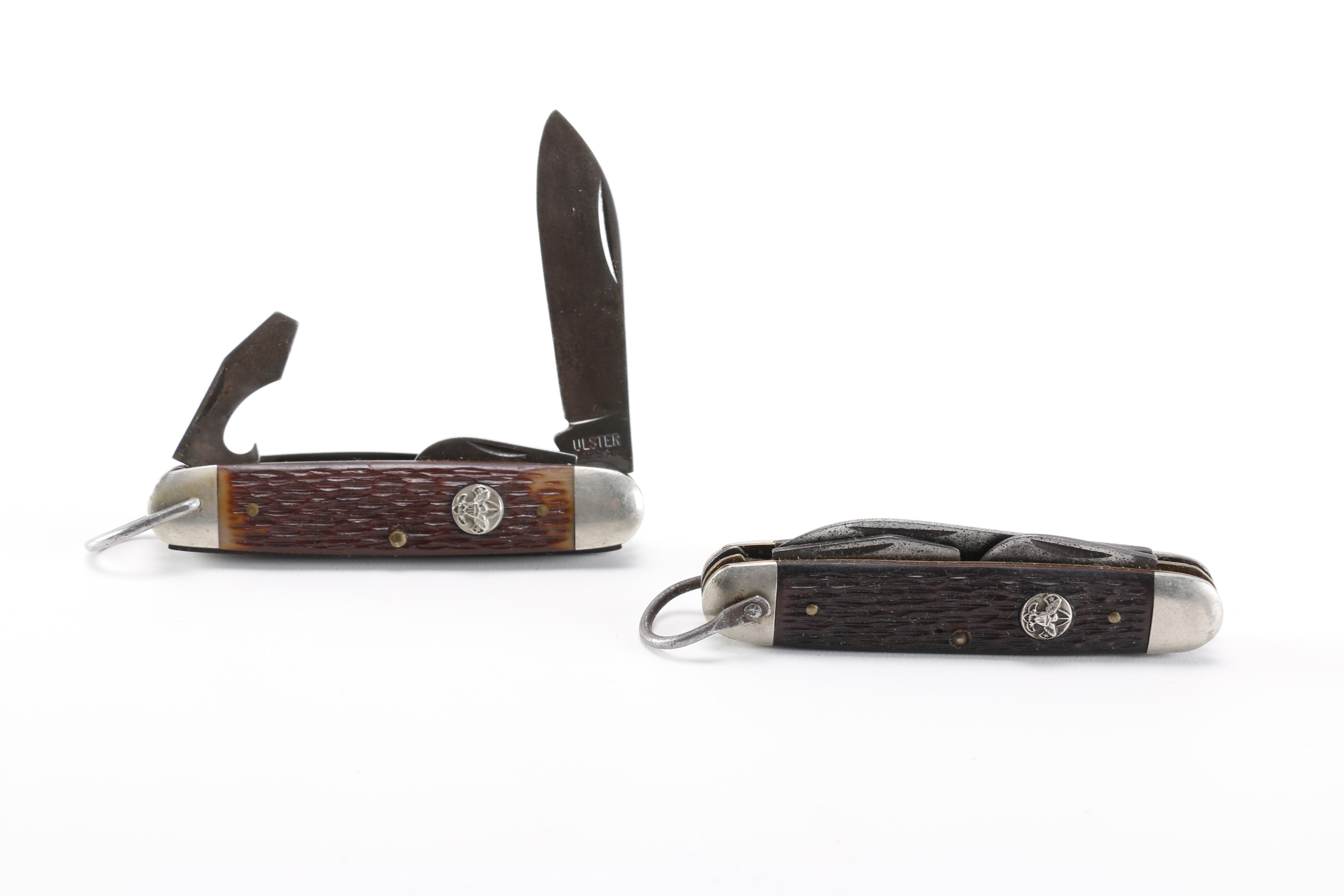 Boy Scouts of America Knives, Utility Knives and Medal