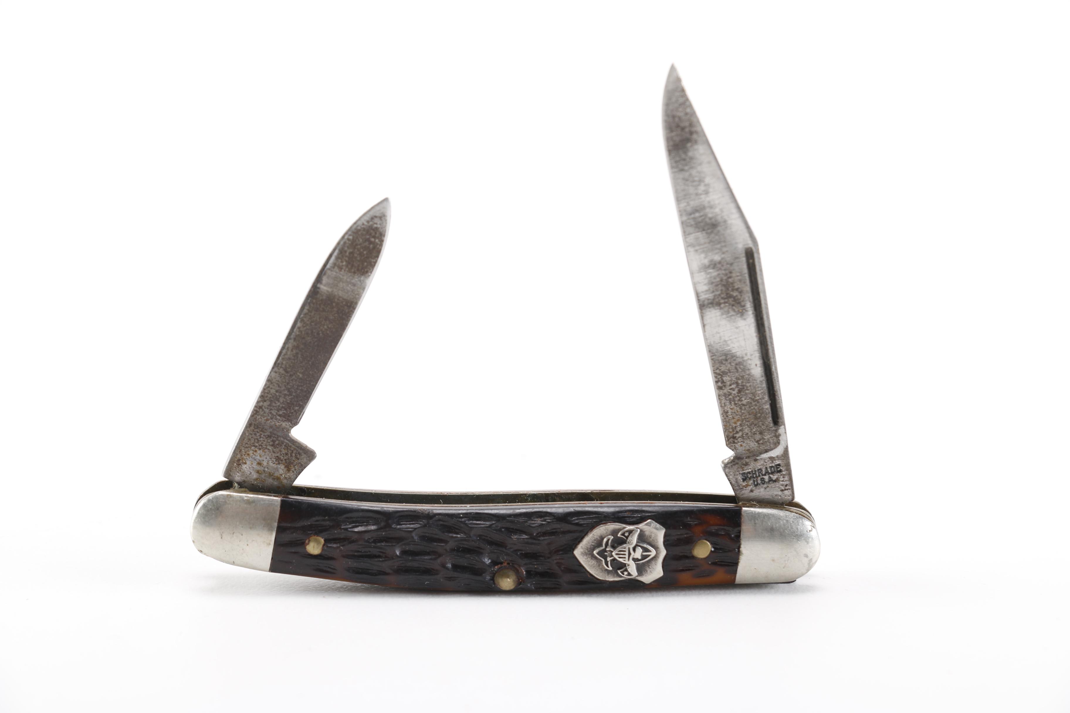 Boy Scouts of America Knives, Utility Knives and Medal