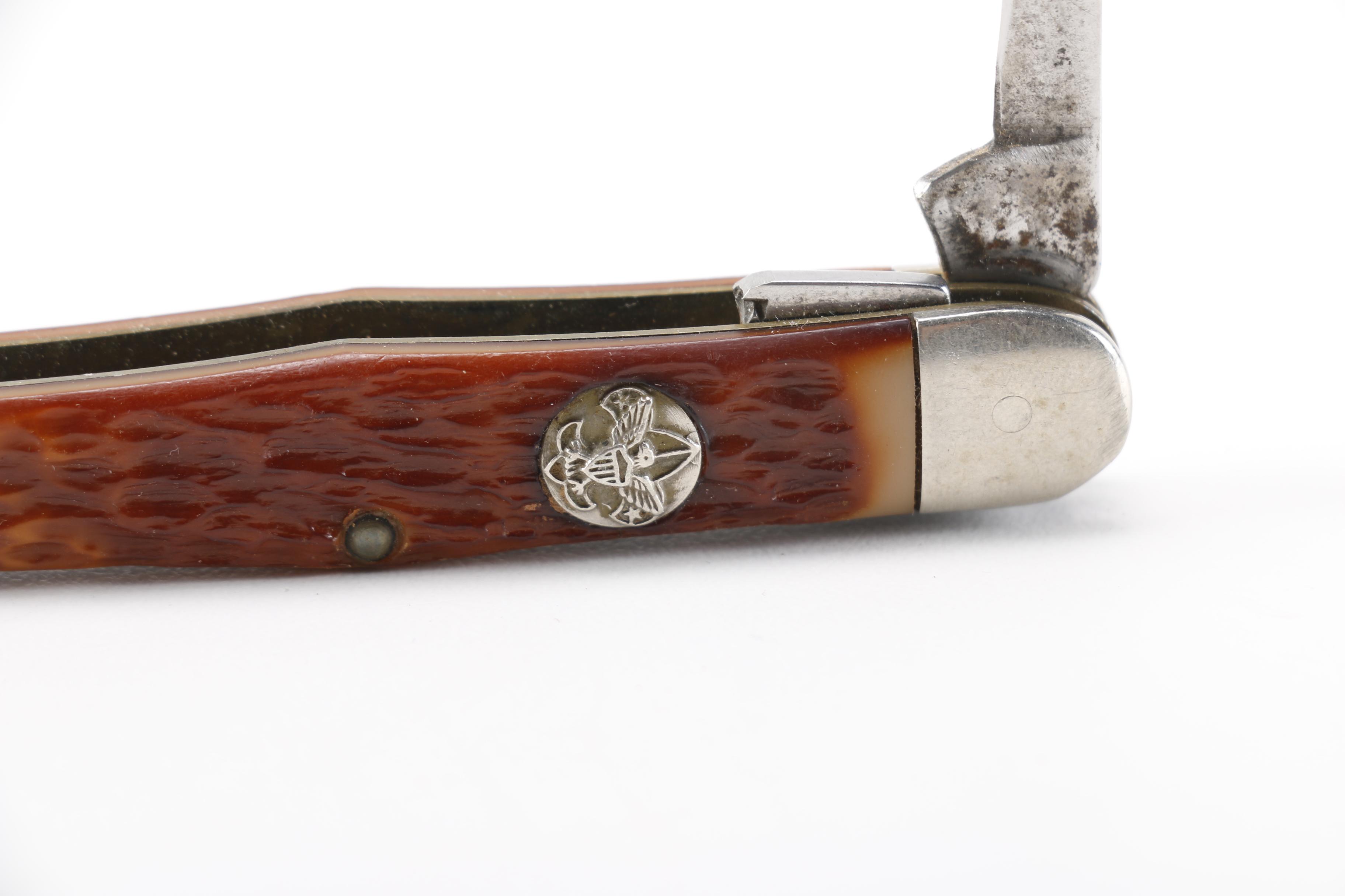 Boy Scouts of America Knives, Utility Knives and Medal