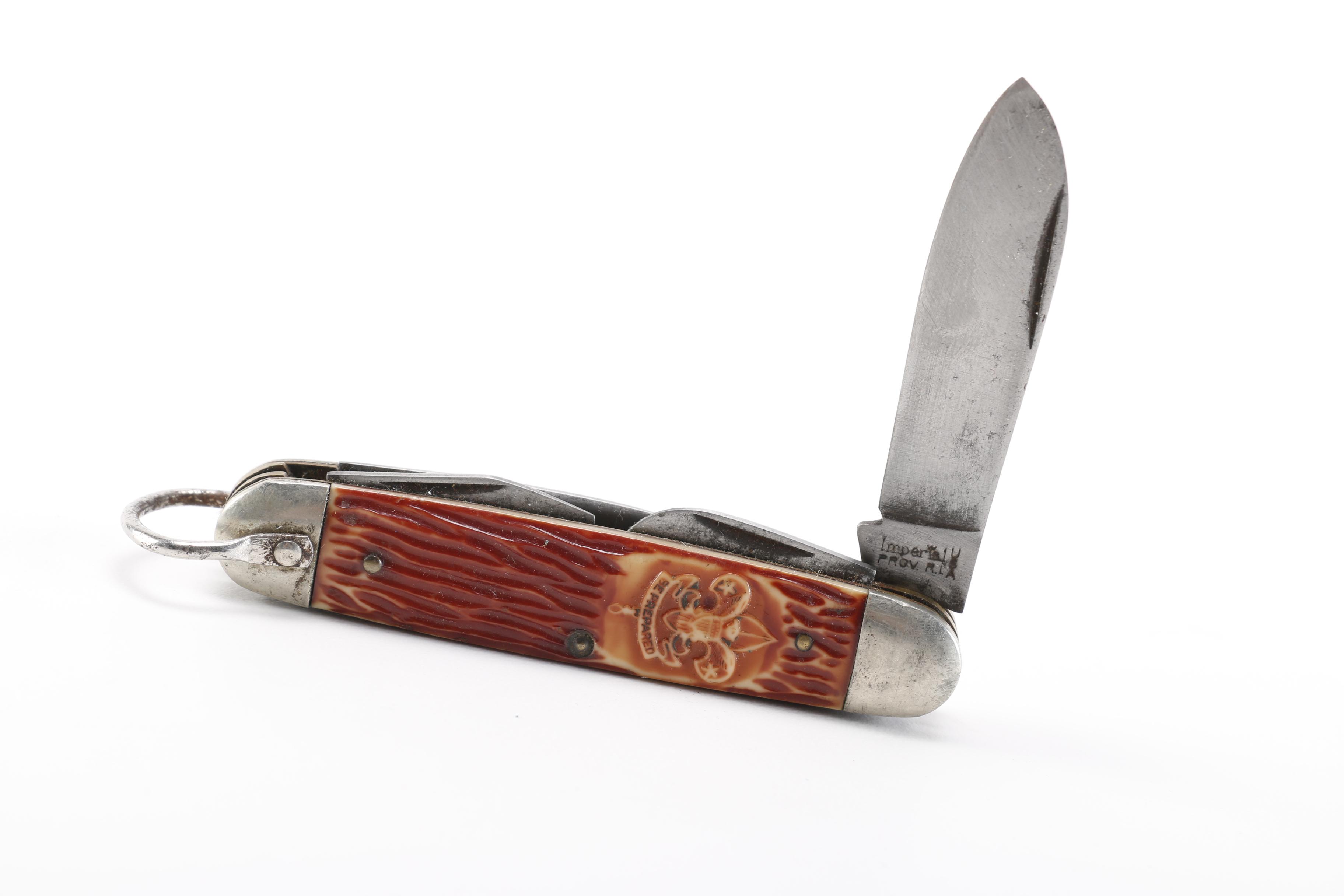 Boy Scouts of America Knives, Utility Knives and Medal
