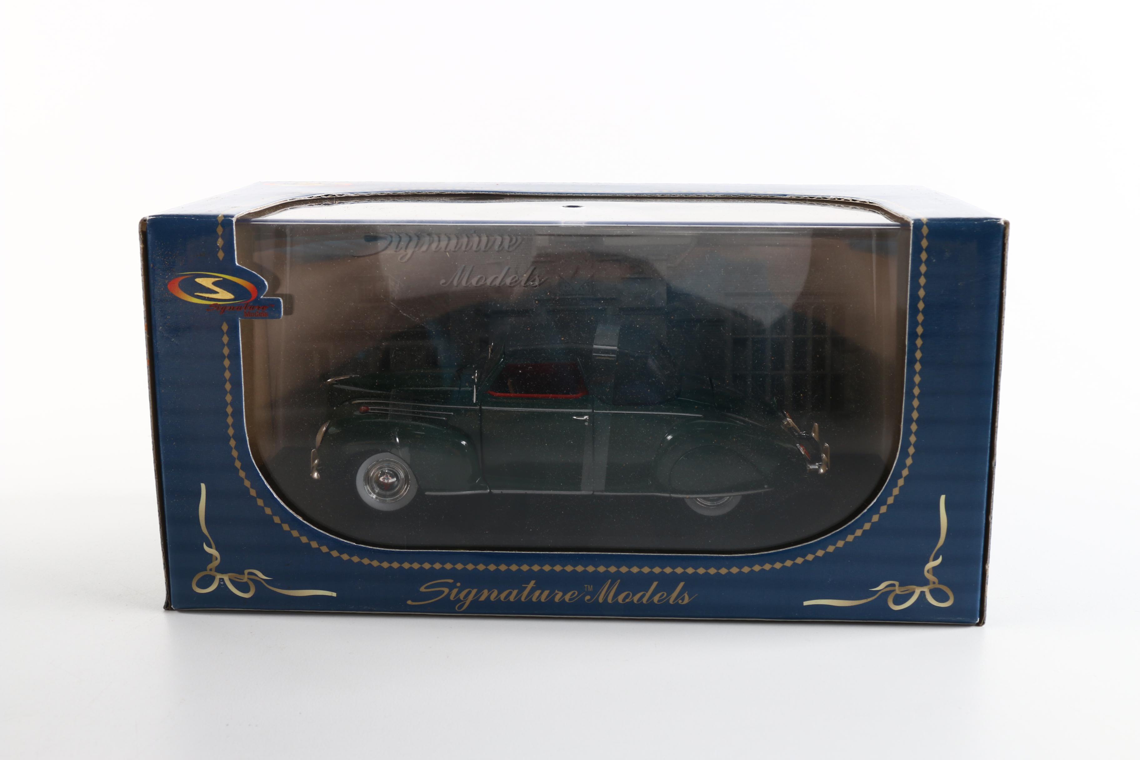 Signature Models Classic Die-Cast Cars