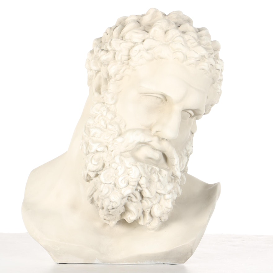 Reproduction Bust of Hercules Sculpture