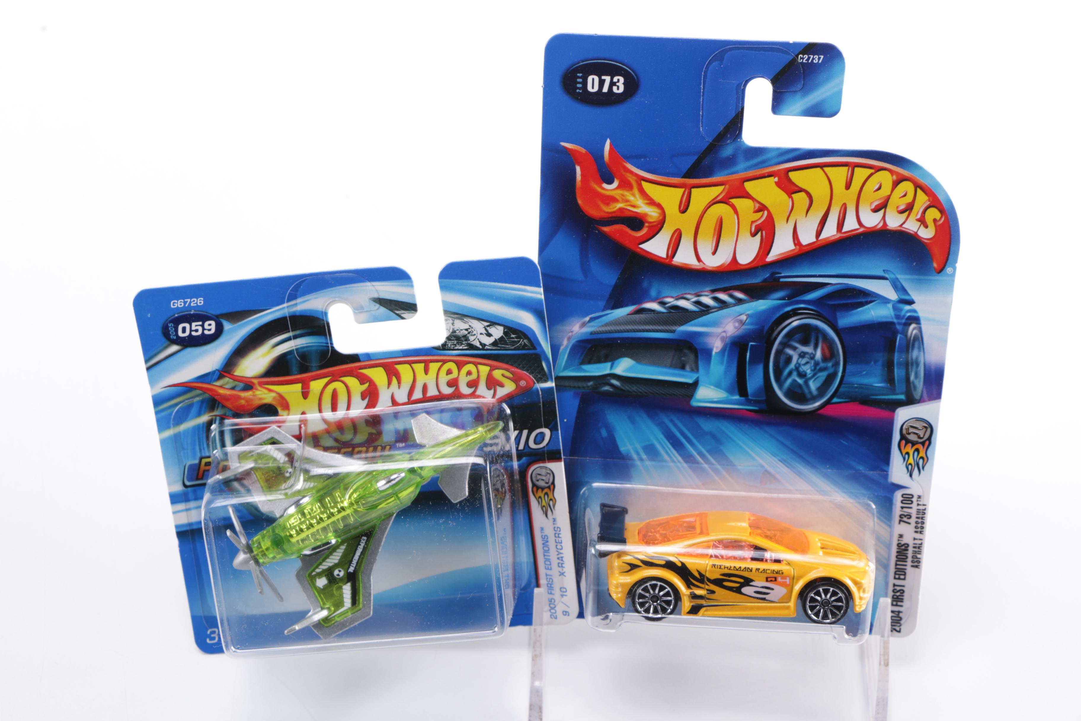 Hot Wheels Cars and Airplanes