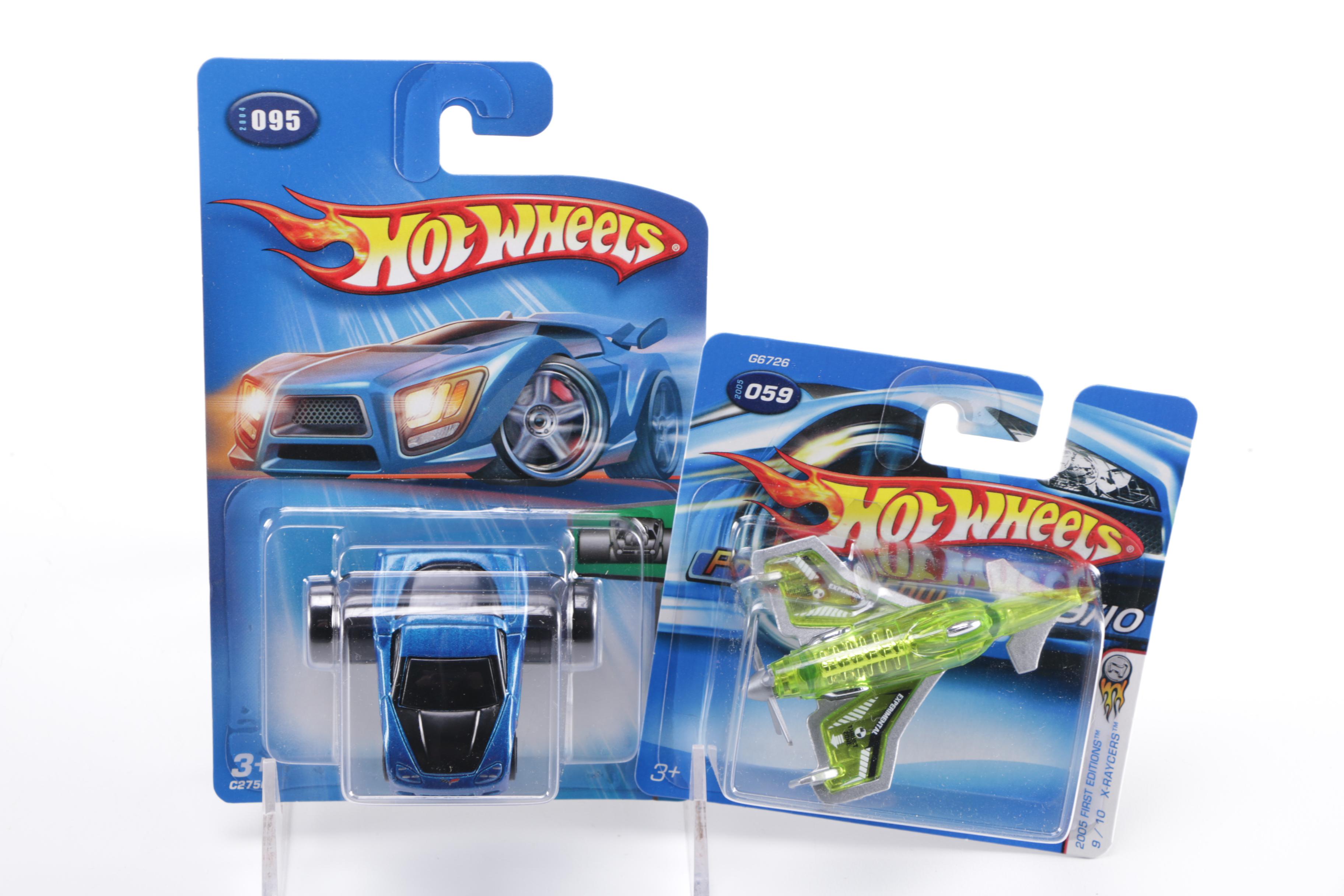 Hot Wheels Cars and Airplanes