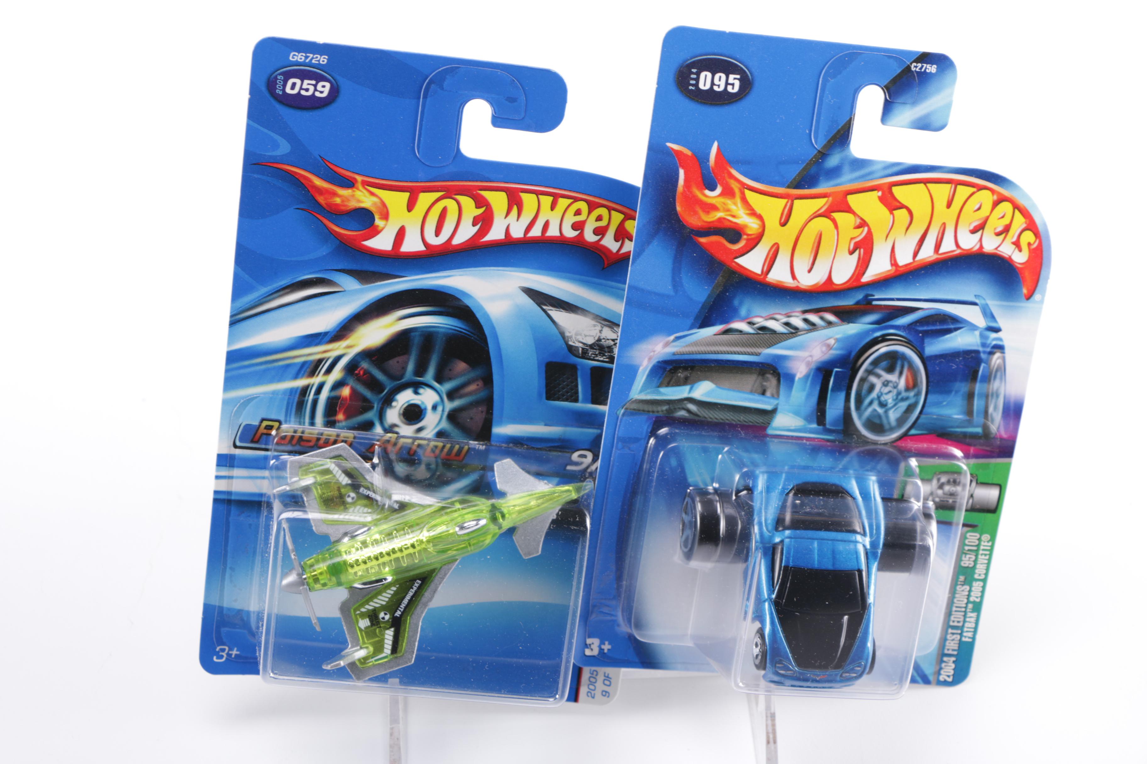 Hot Wheels Cars and Airplanes