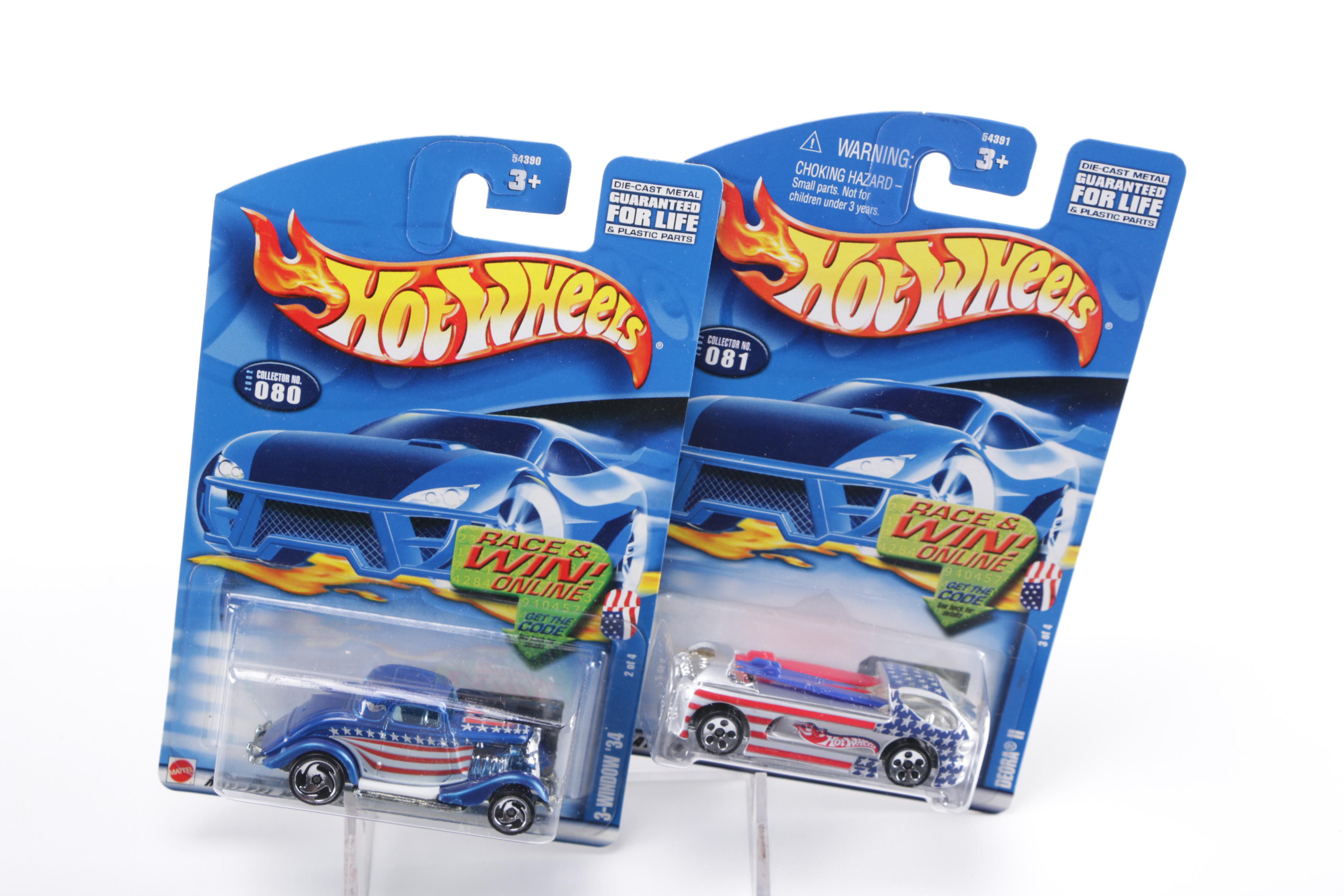 Hot Wheels Cars and Airplanes