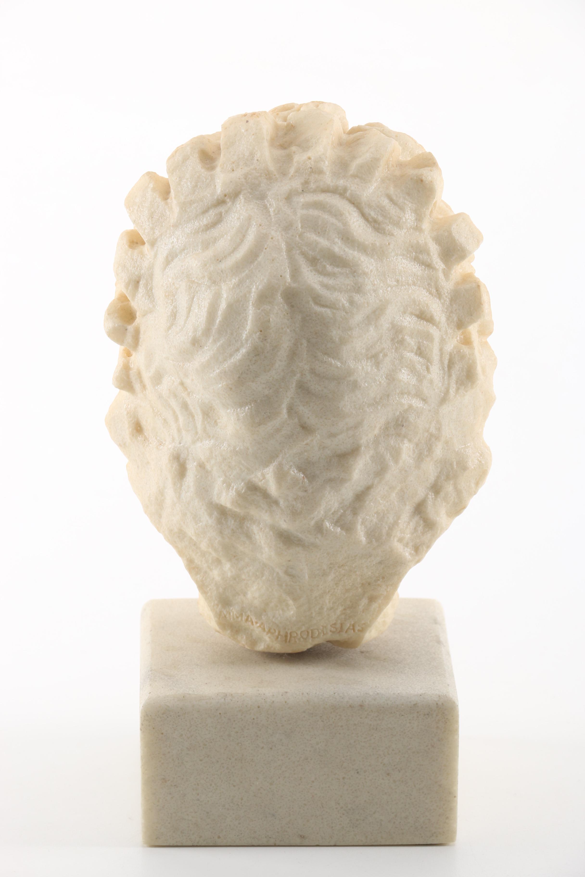 Male Bust in Resin