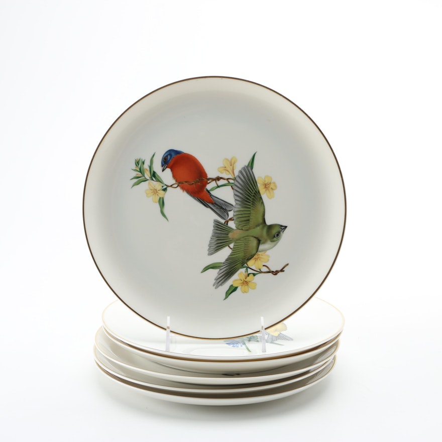 Syracuse China Bird Plates