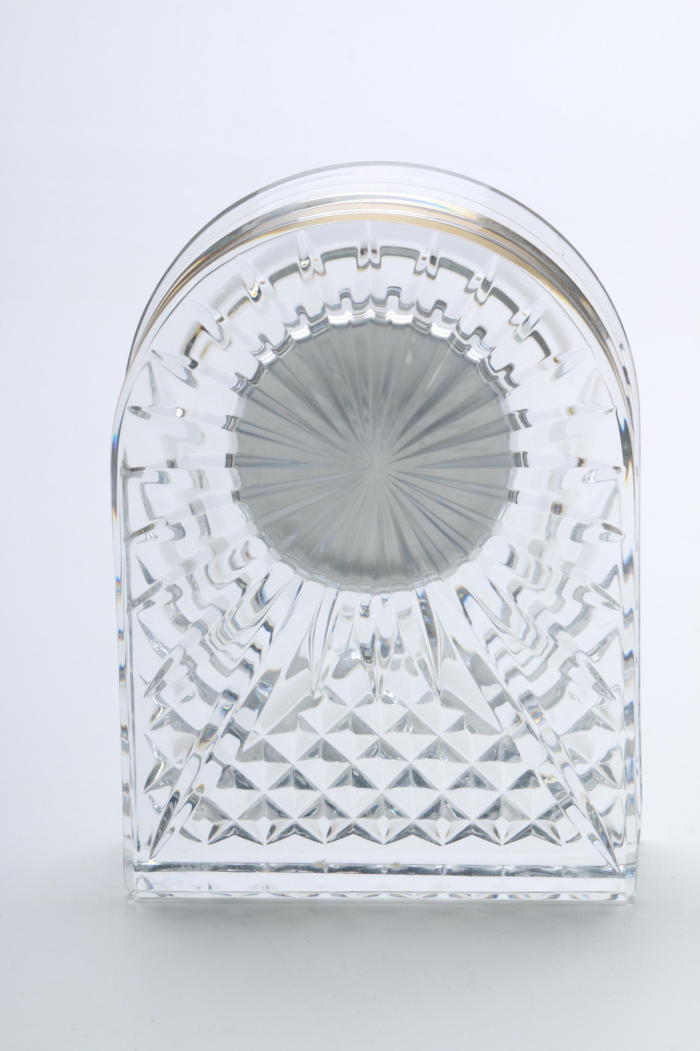 Waterford Crystal Dome Clock