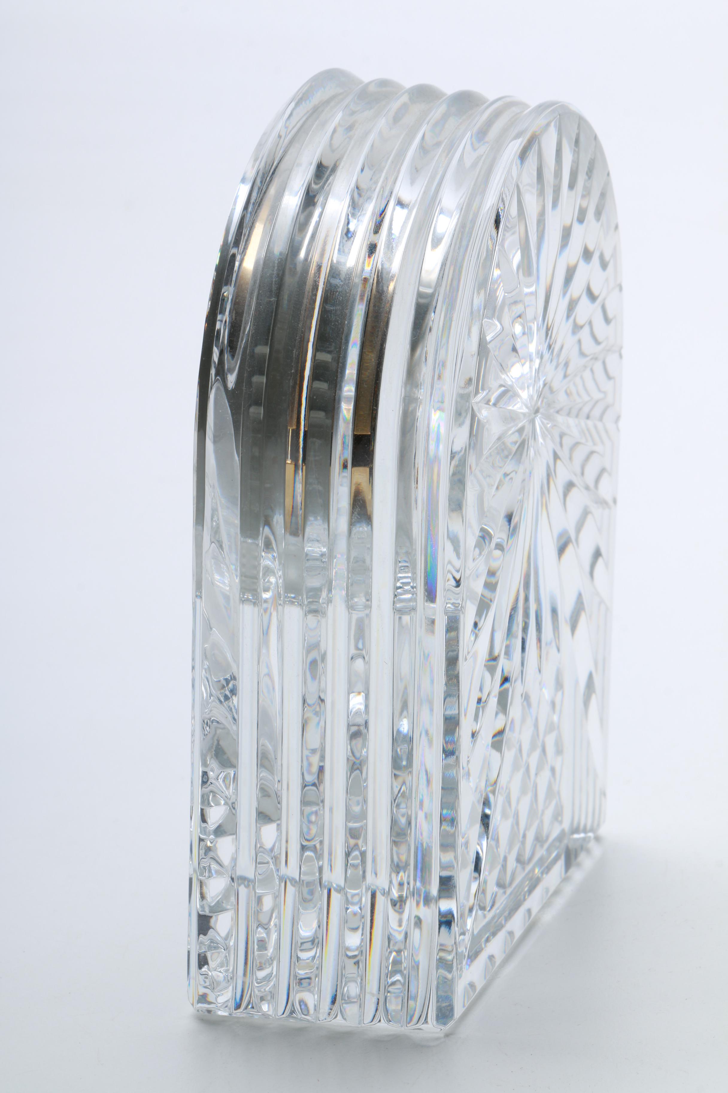 Waterford Crystal Dome Clock