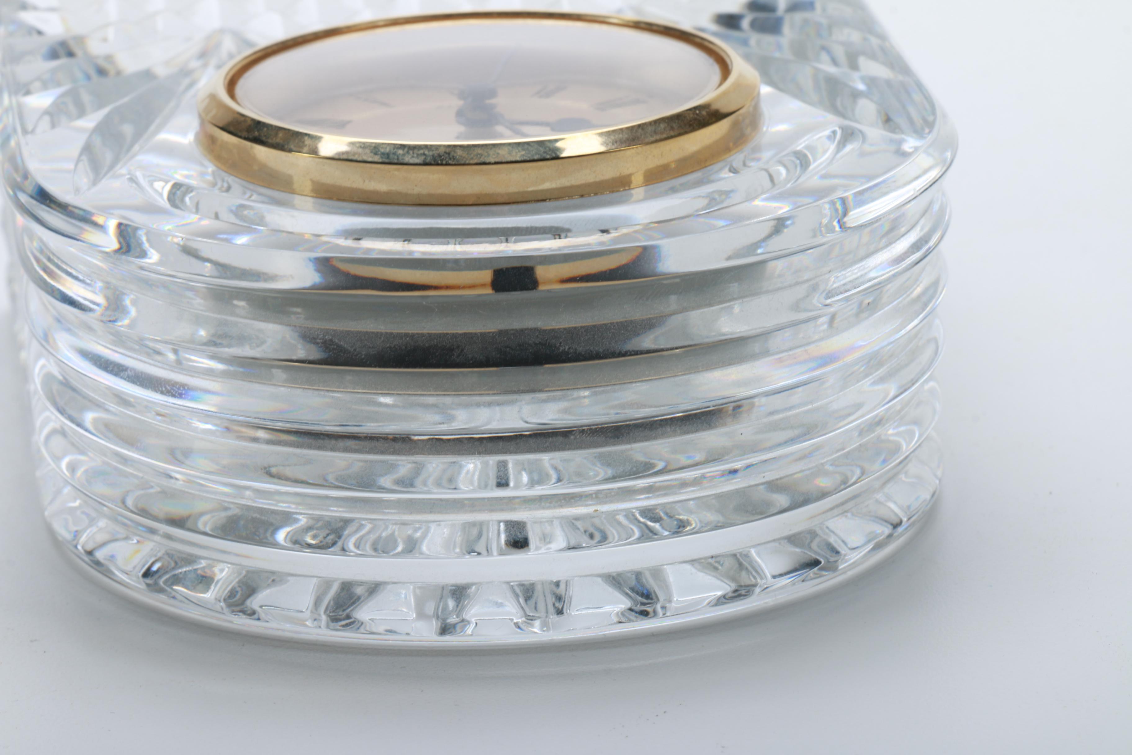 Waterford Crystal Dome Clock