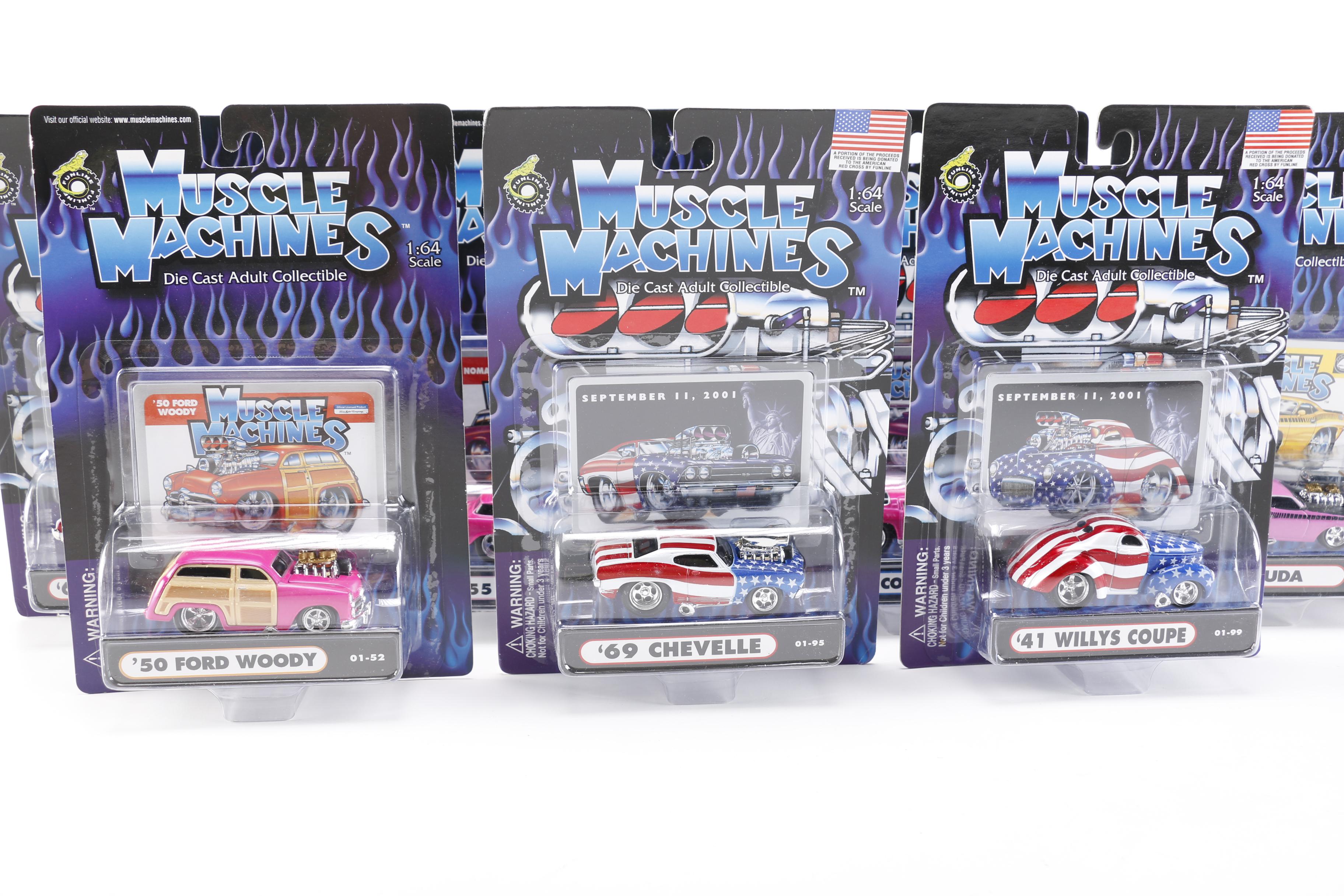 Muscle Machines Die-Cast Toy Car Collection