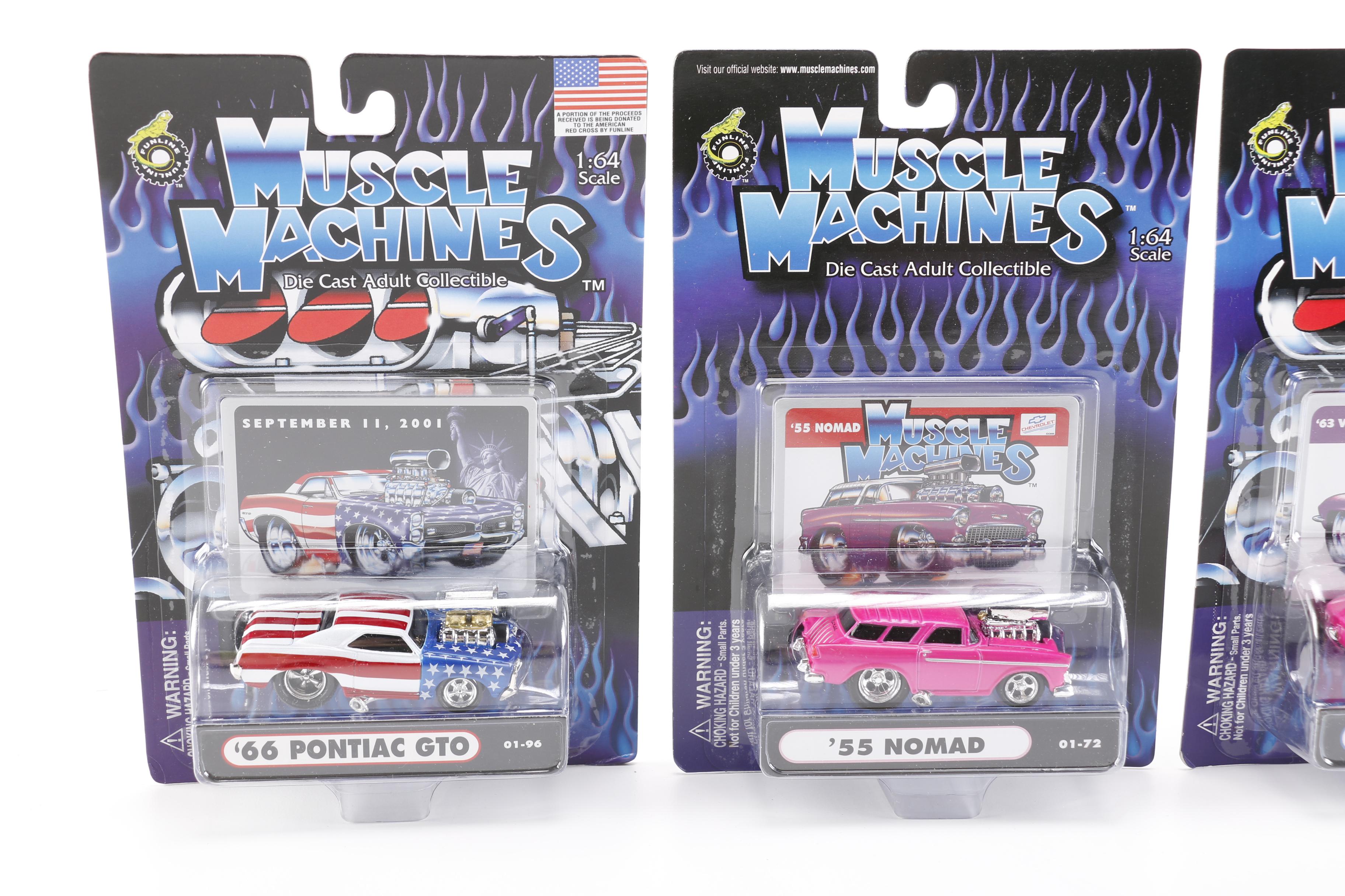 Muscle Machines Die-Cast Toy Car Collection