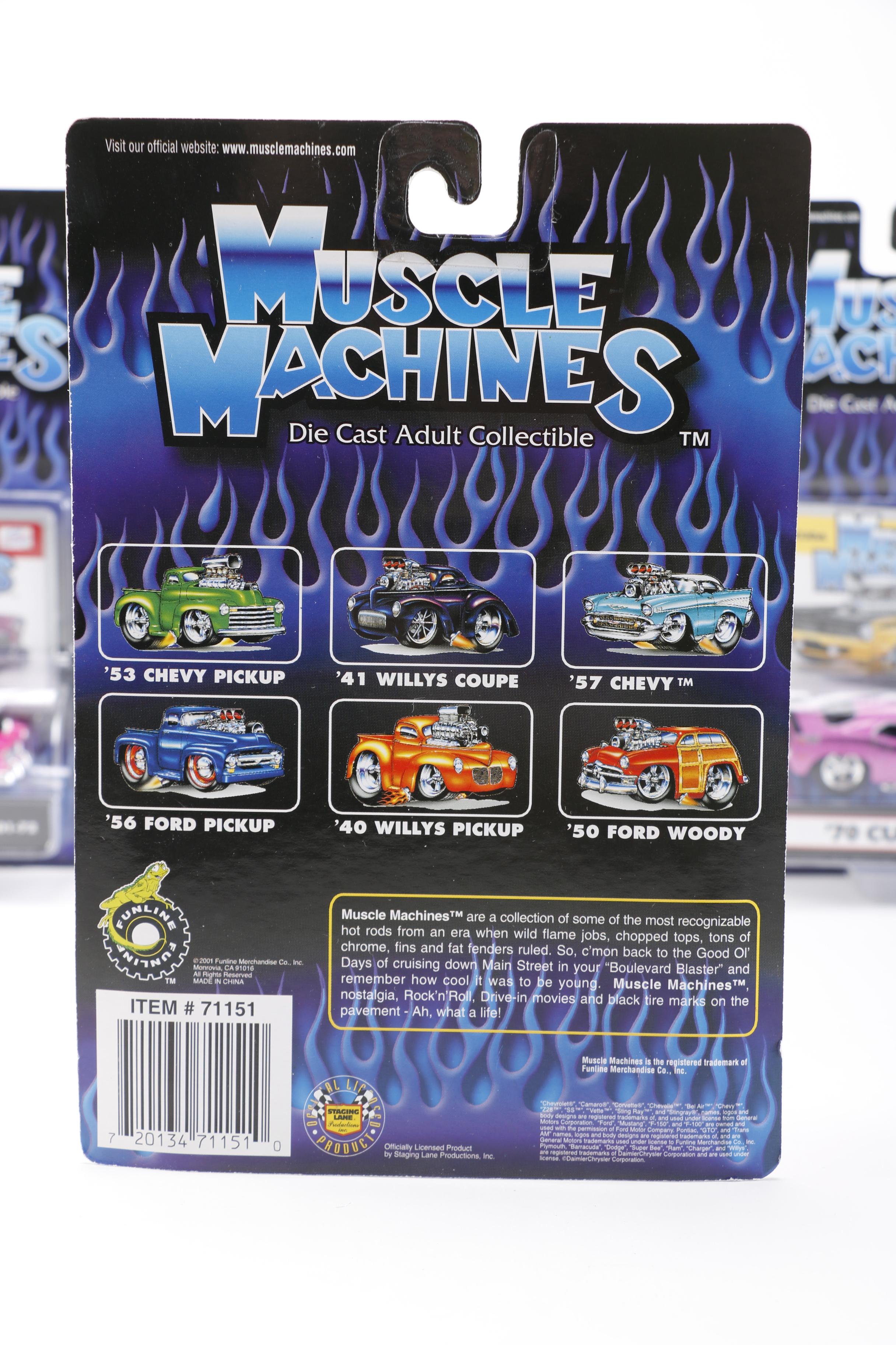 Muscle Machines Die-Cast Toy Car Collection