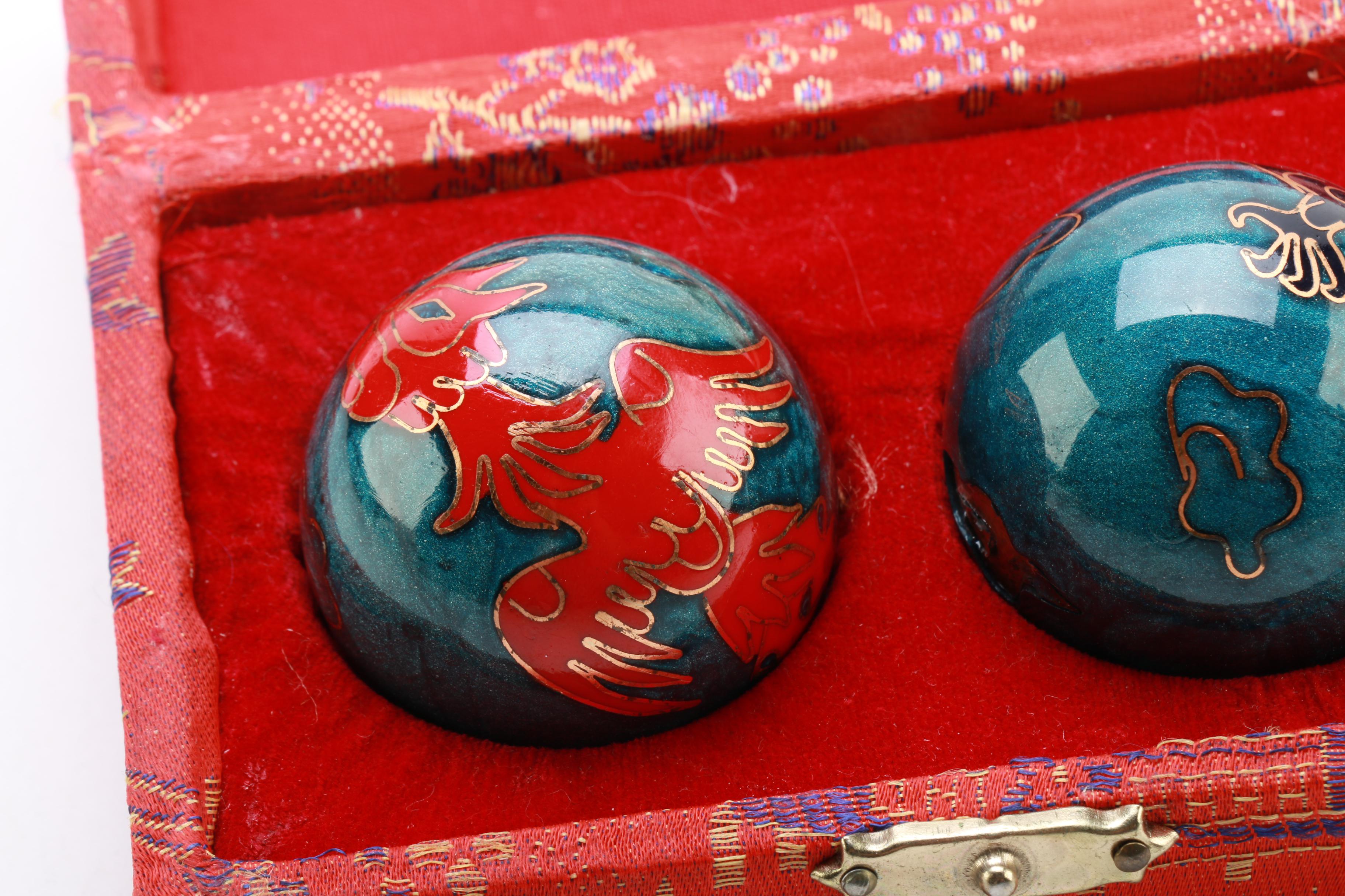 Cloisonné Baoding Balls