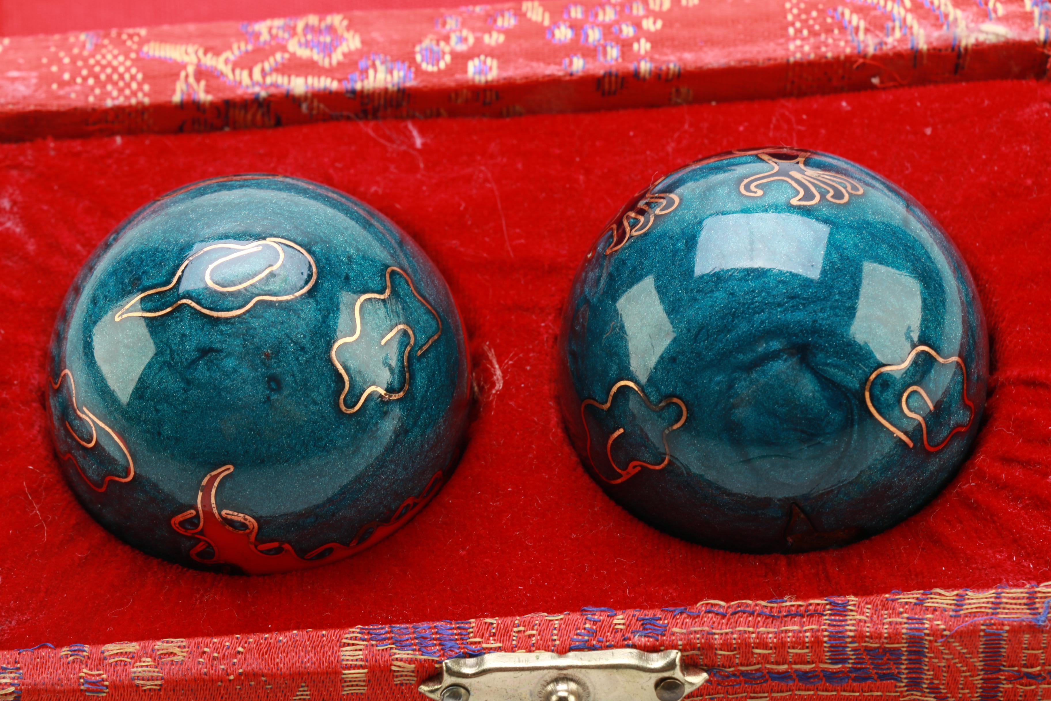 Cloisonné Baoding Balls
