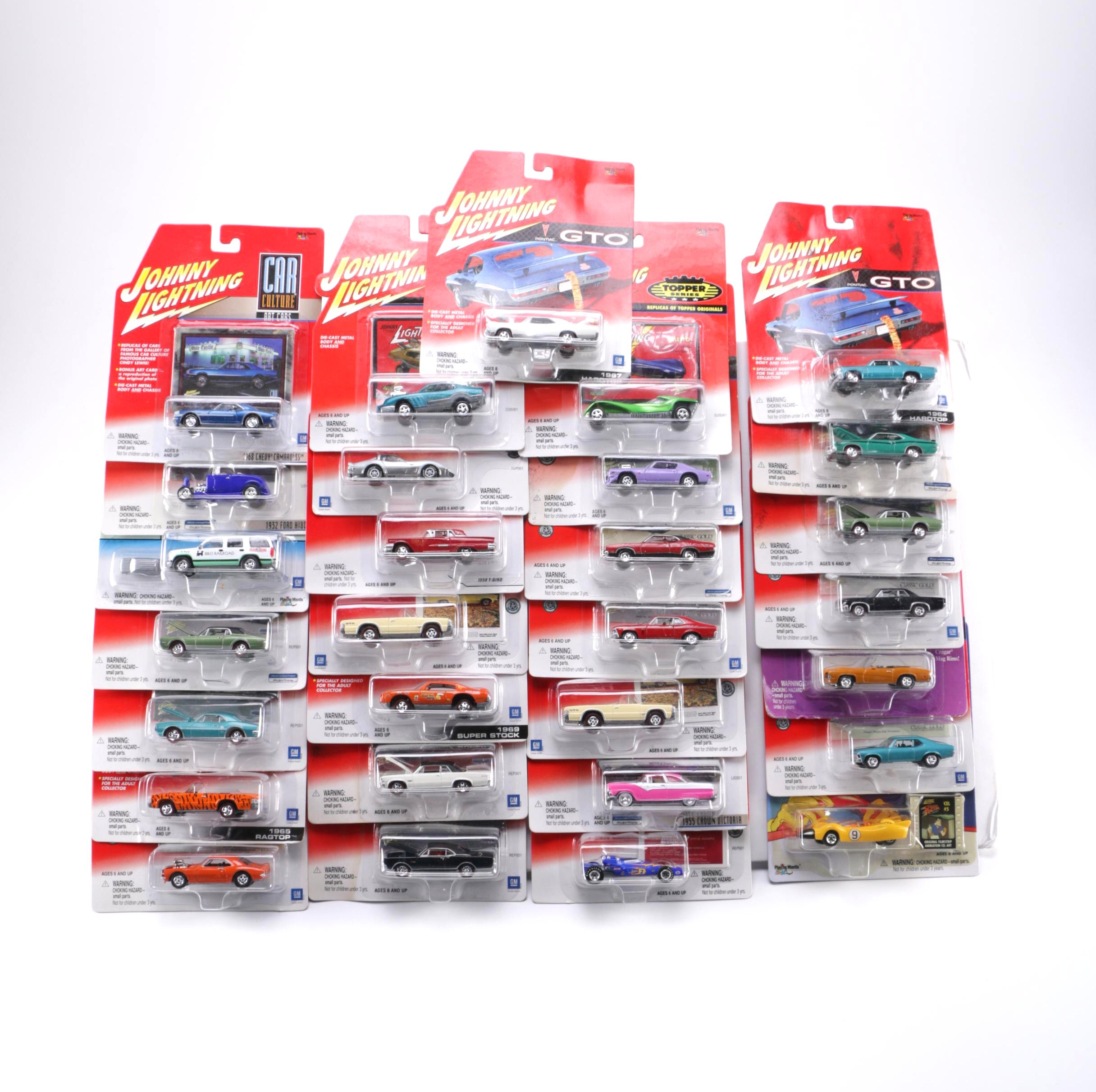 Johnny Lightning Die-Cast Collectible Cars