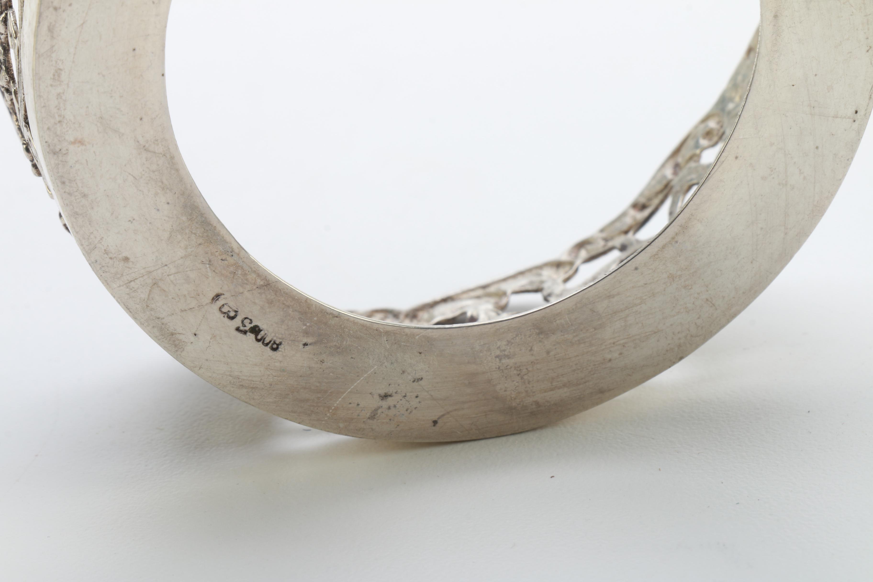 German 800 Silver Butter Dish and Stand