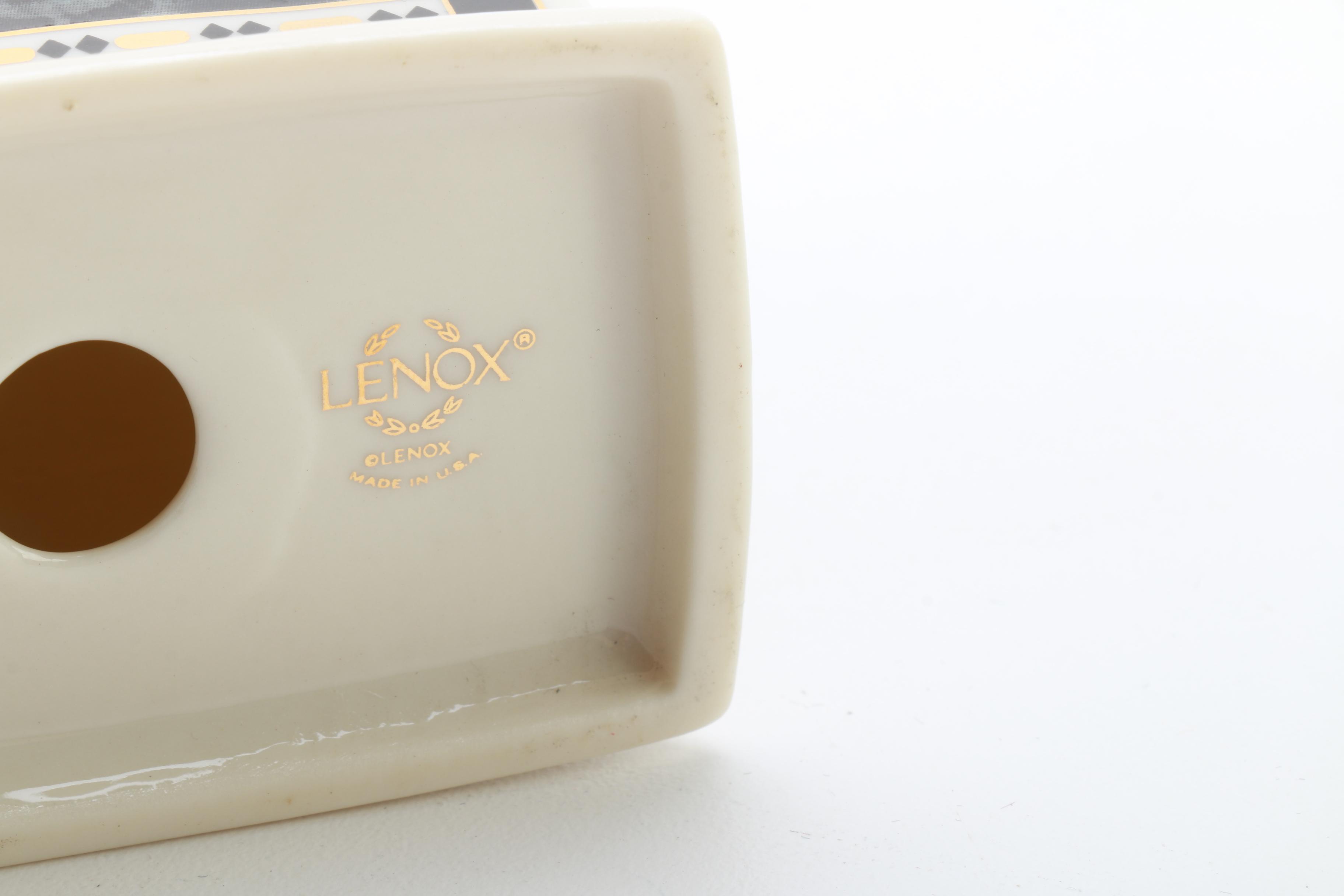 Lenox "Forum" Quartz Desk Clock