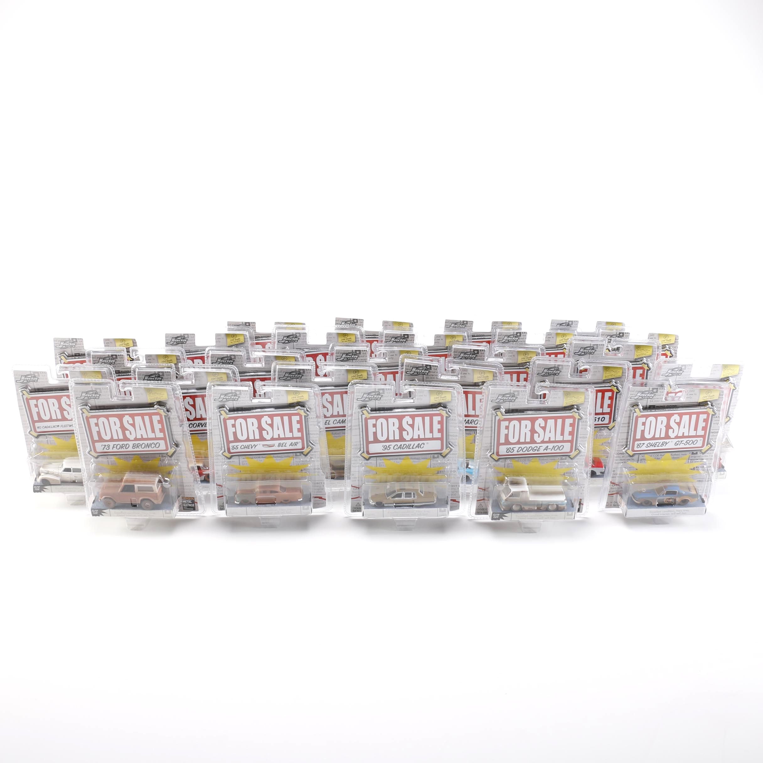 Collection of Jada Toys "For Sale" Cars