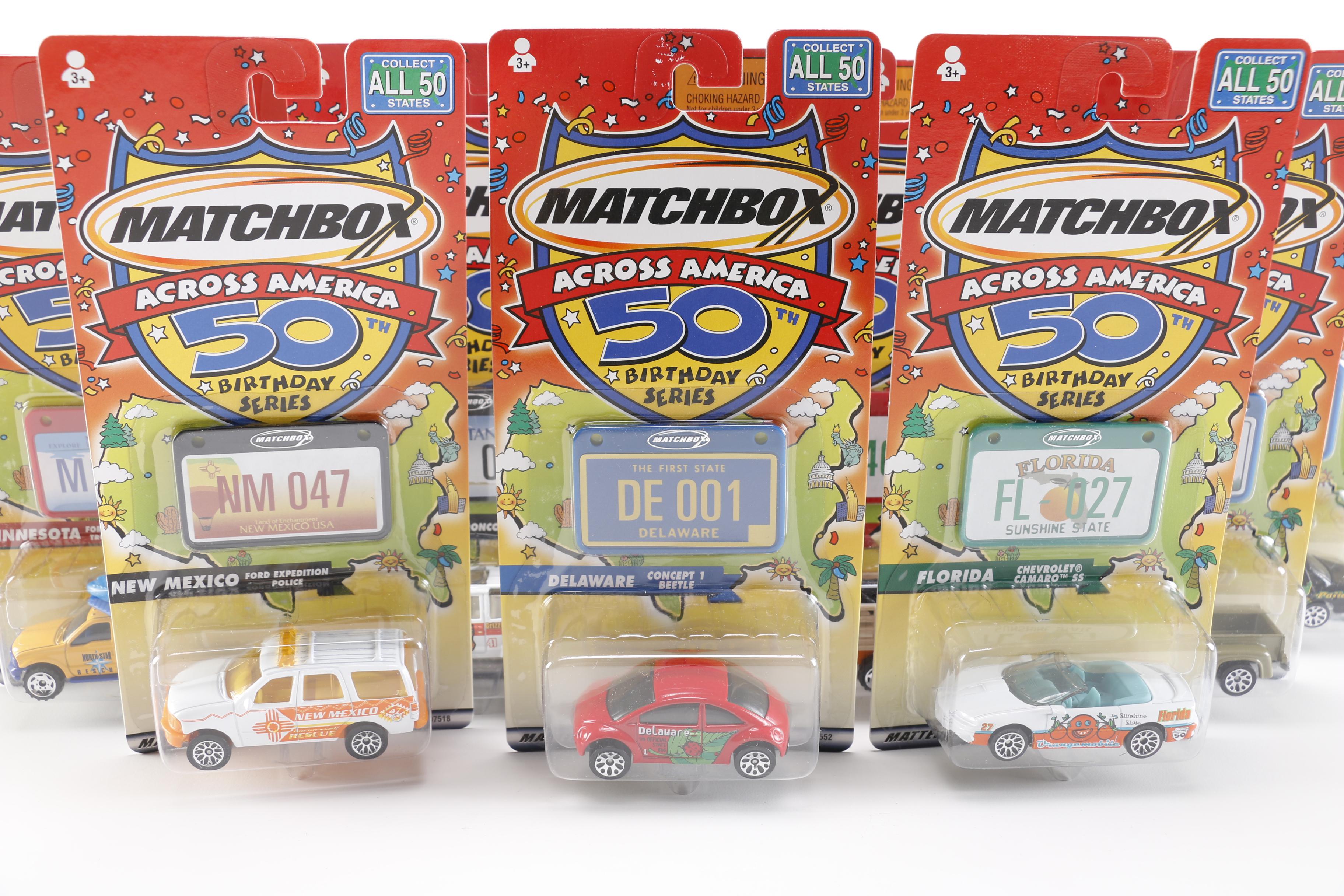 Matchbox 50th Birthday Series Across America