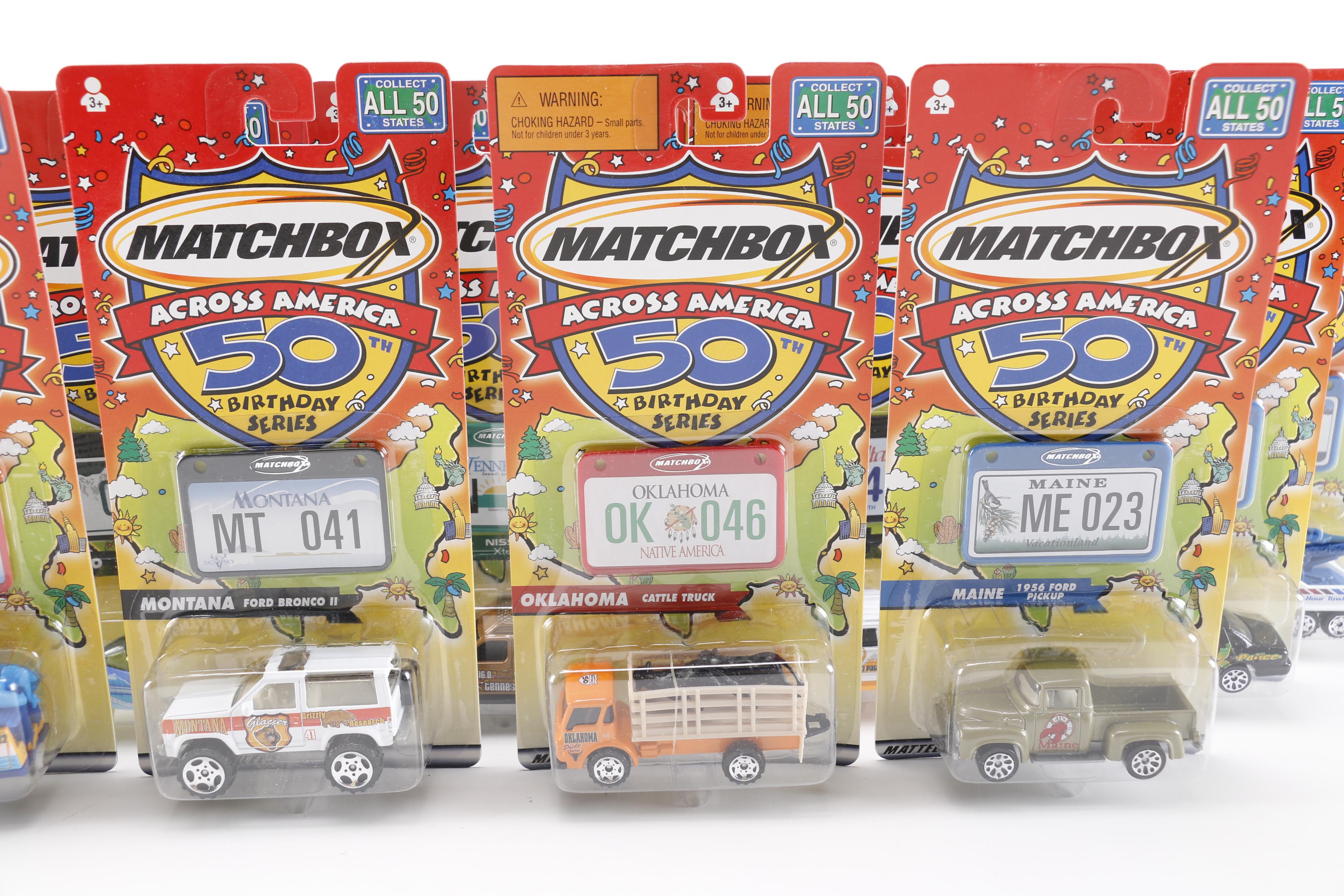 Matchbox 50th Birthday Series Across America