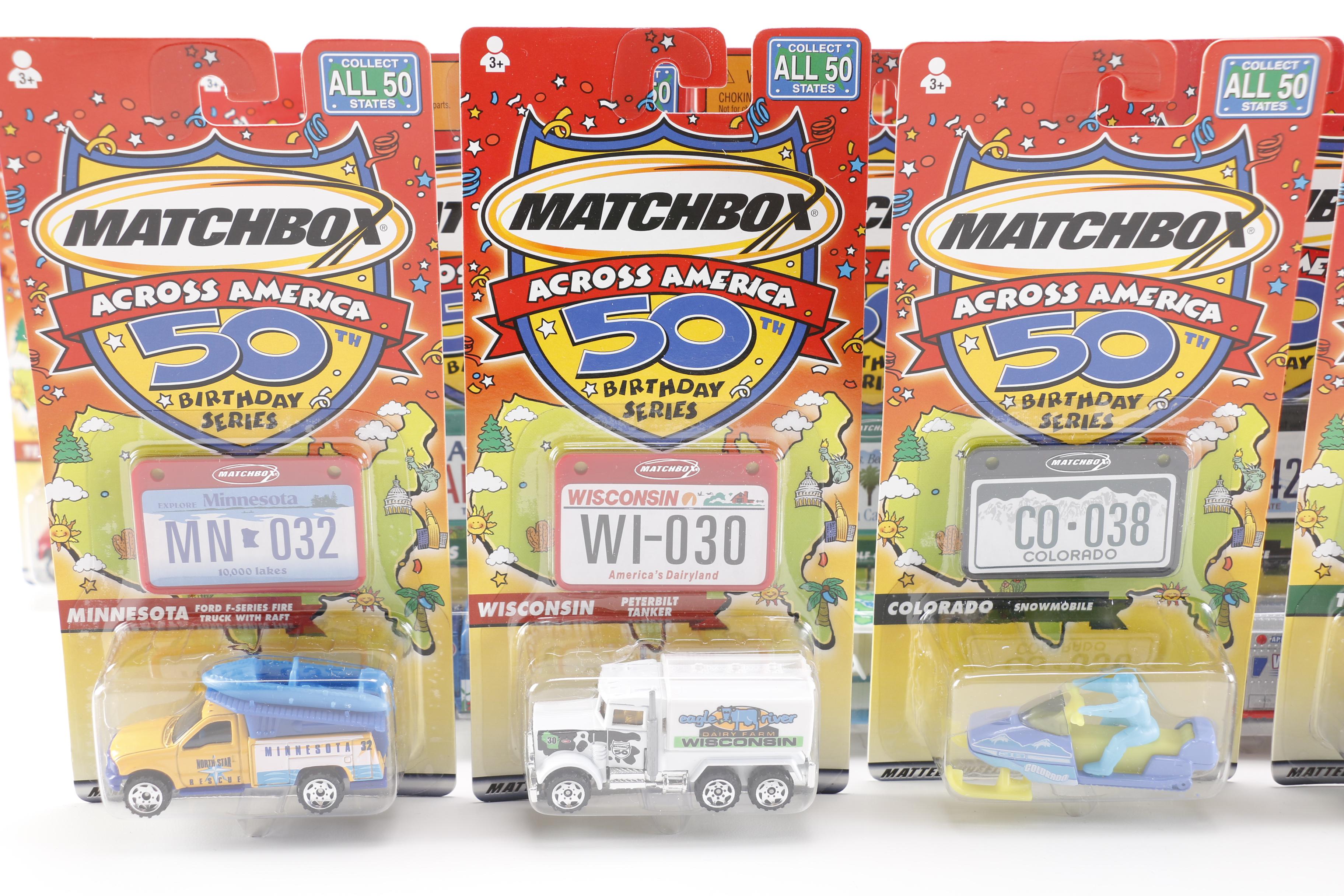 Matchbox 50th Birthday Series Across America