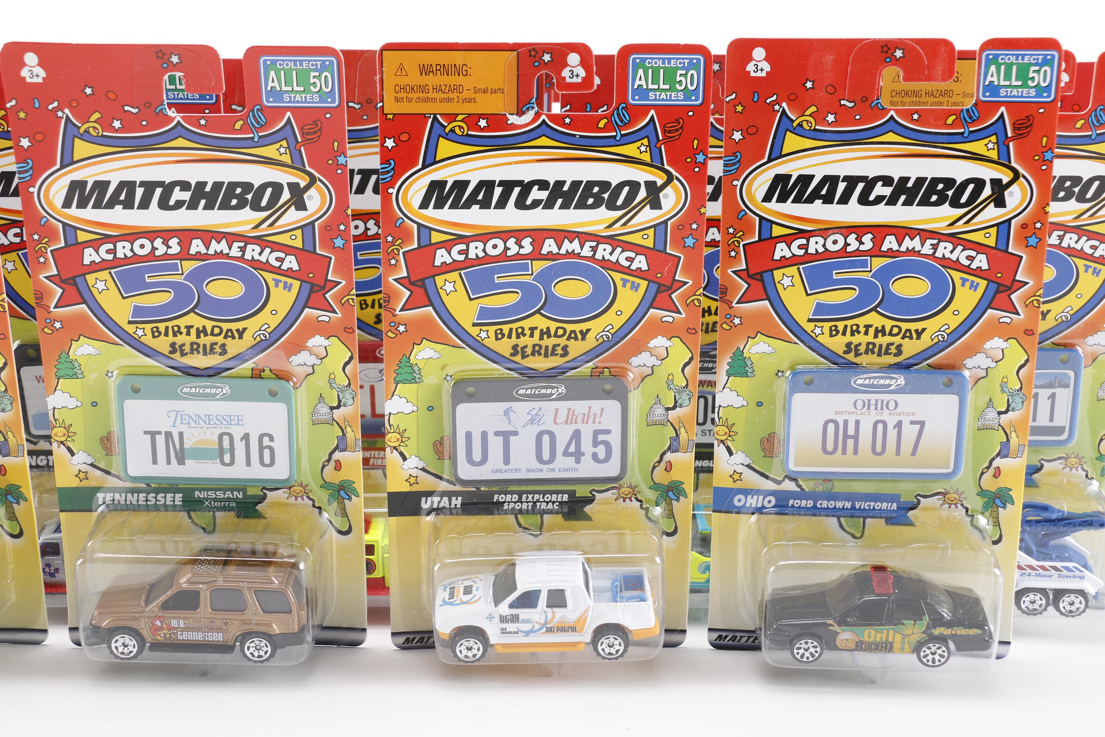 Matchbox 50th Birthday Series Across America