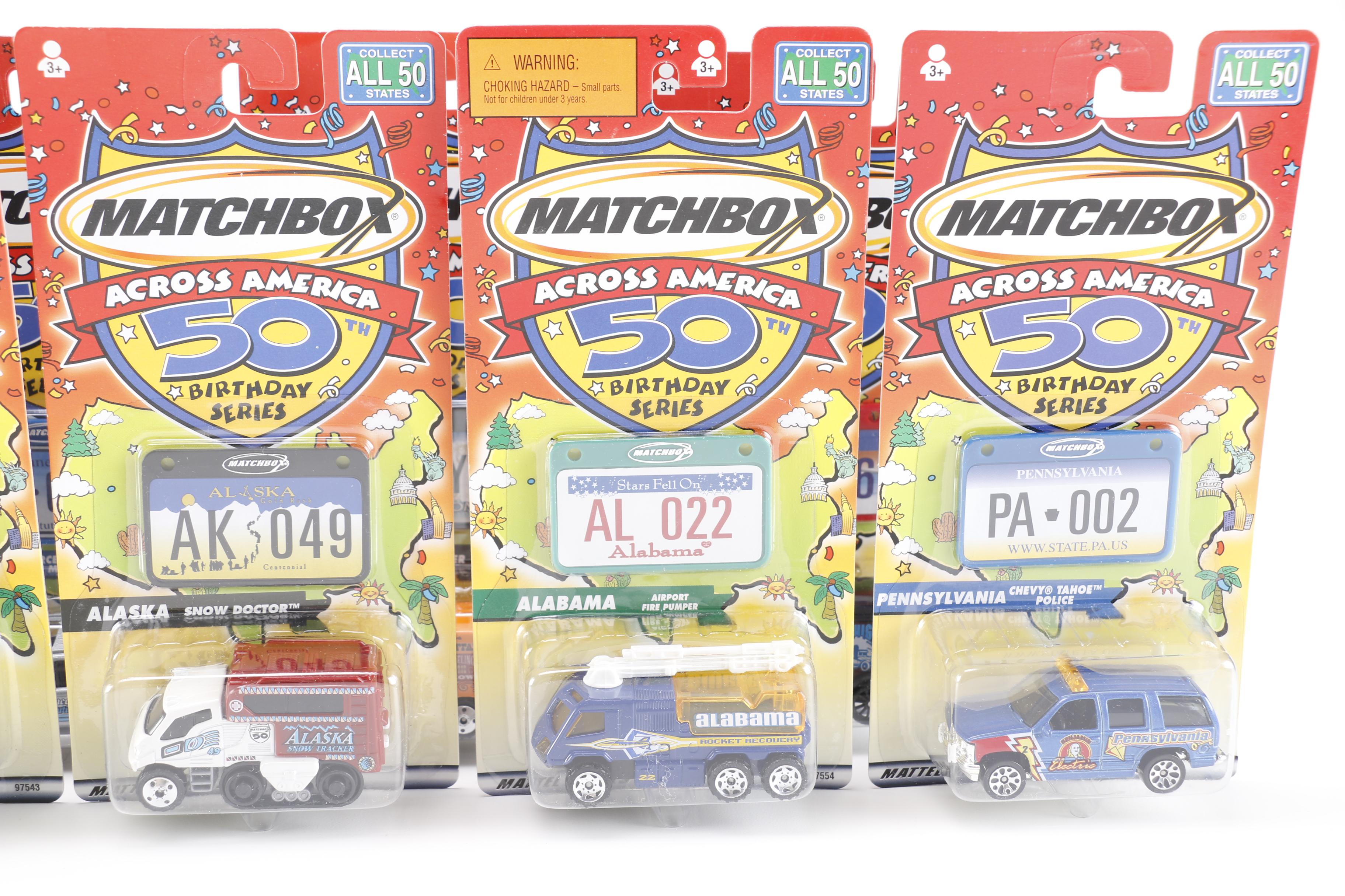 Matchbox 50th Birthday Series Across America