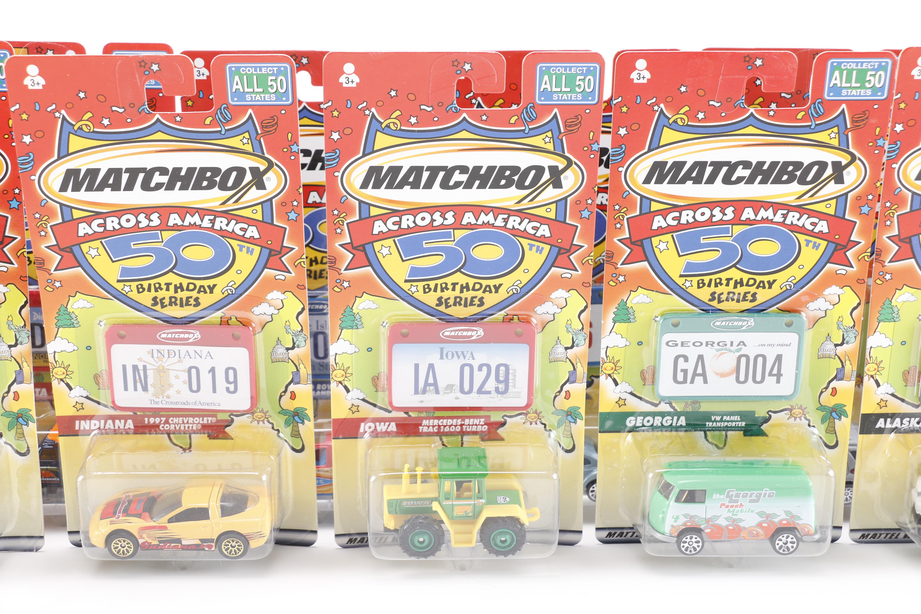 Matchbox 50th Birthday Series Across America