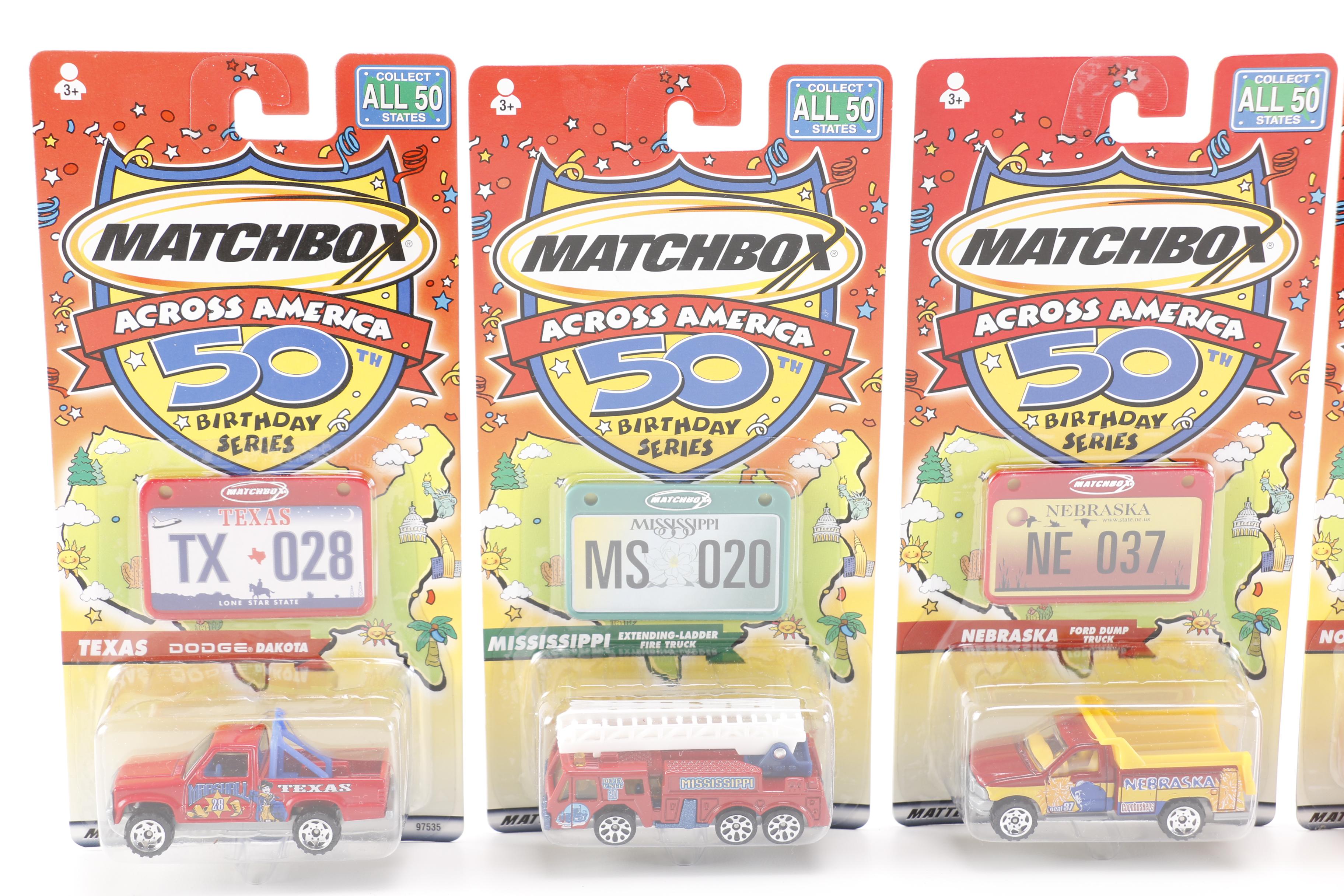 Matchbox 50th Birthday Series Across America