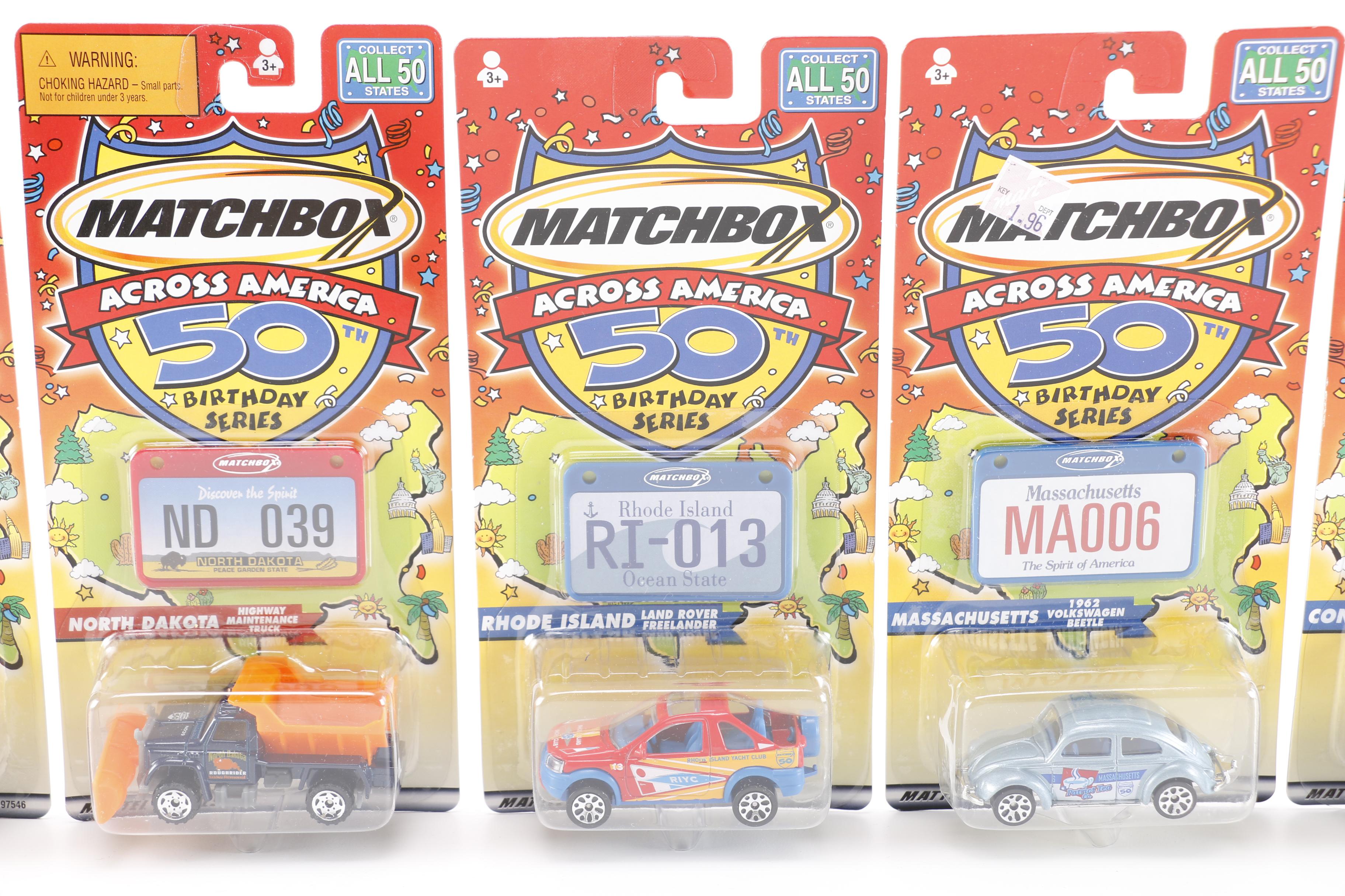 Matchbox 50th Birthday Series Across America