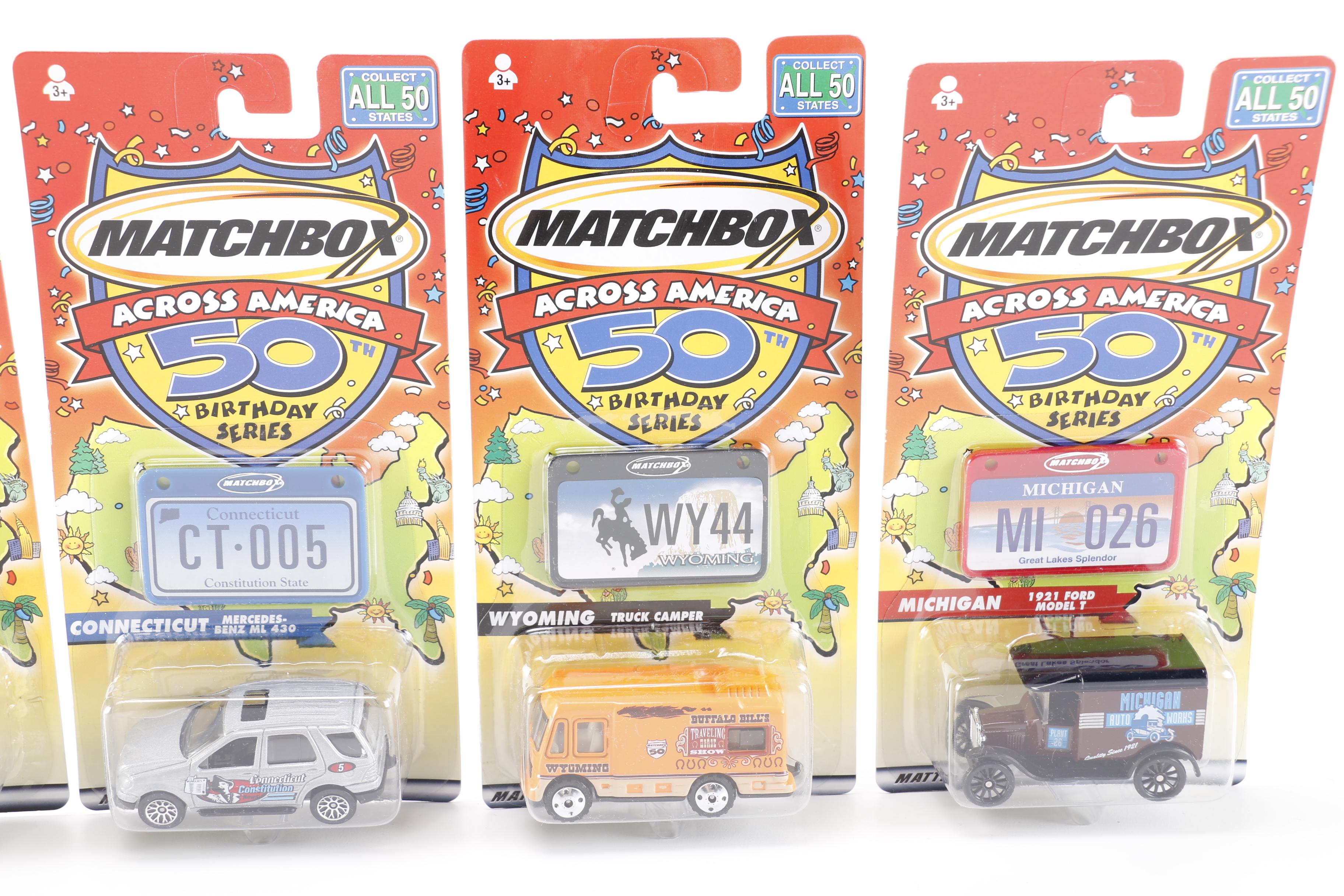 Matchbox 50th Birthday Series Across America