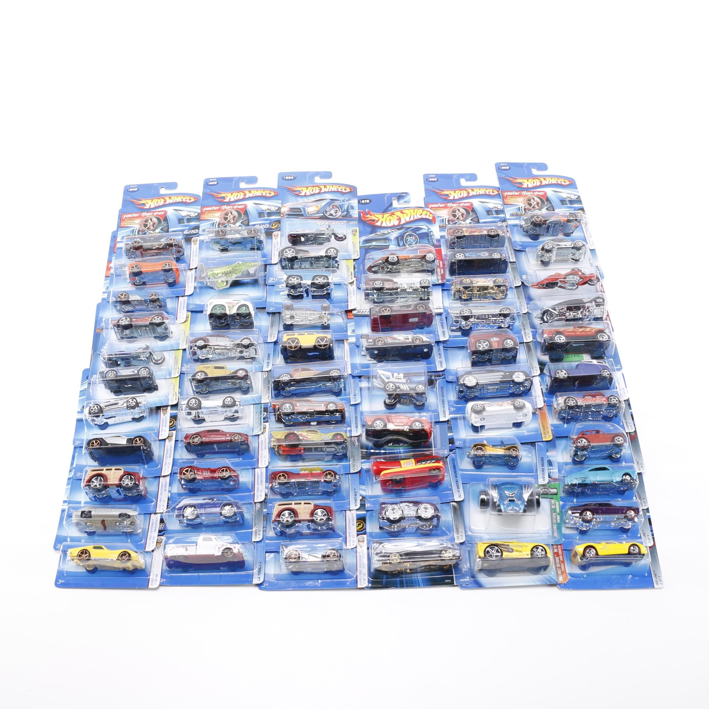 Collection Hot Wheels Toy Cars
