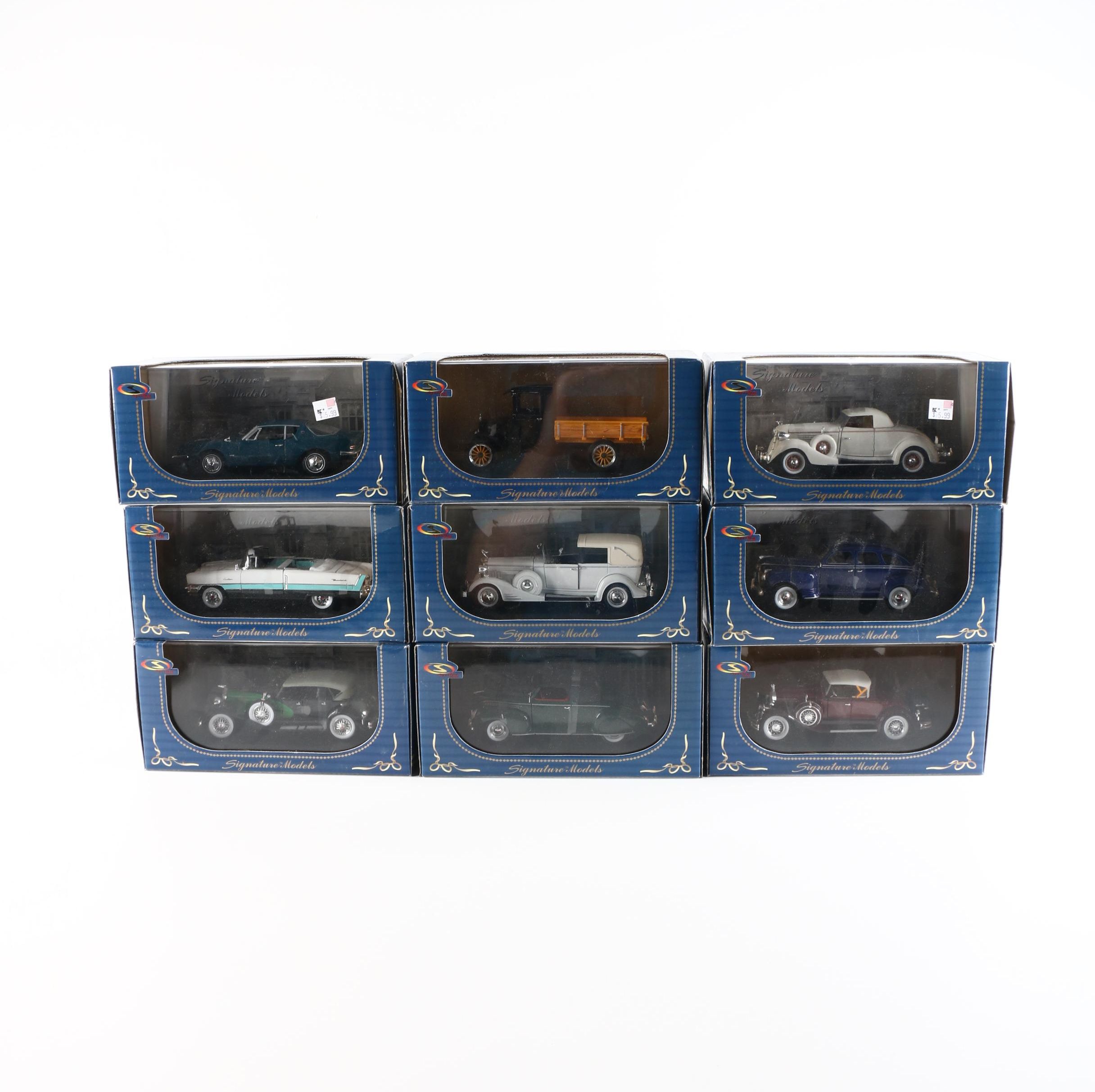 Signature Models Classic Die-Cast Cars