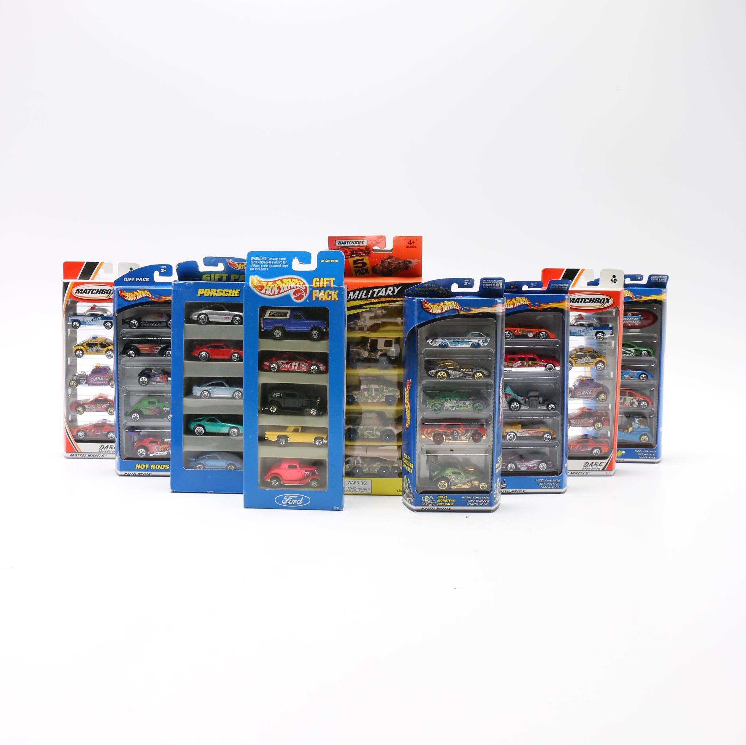 Hot Wheel and Match Box Sets