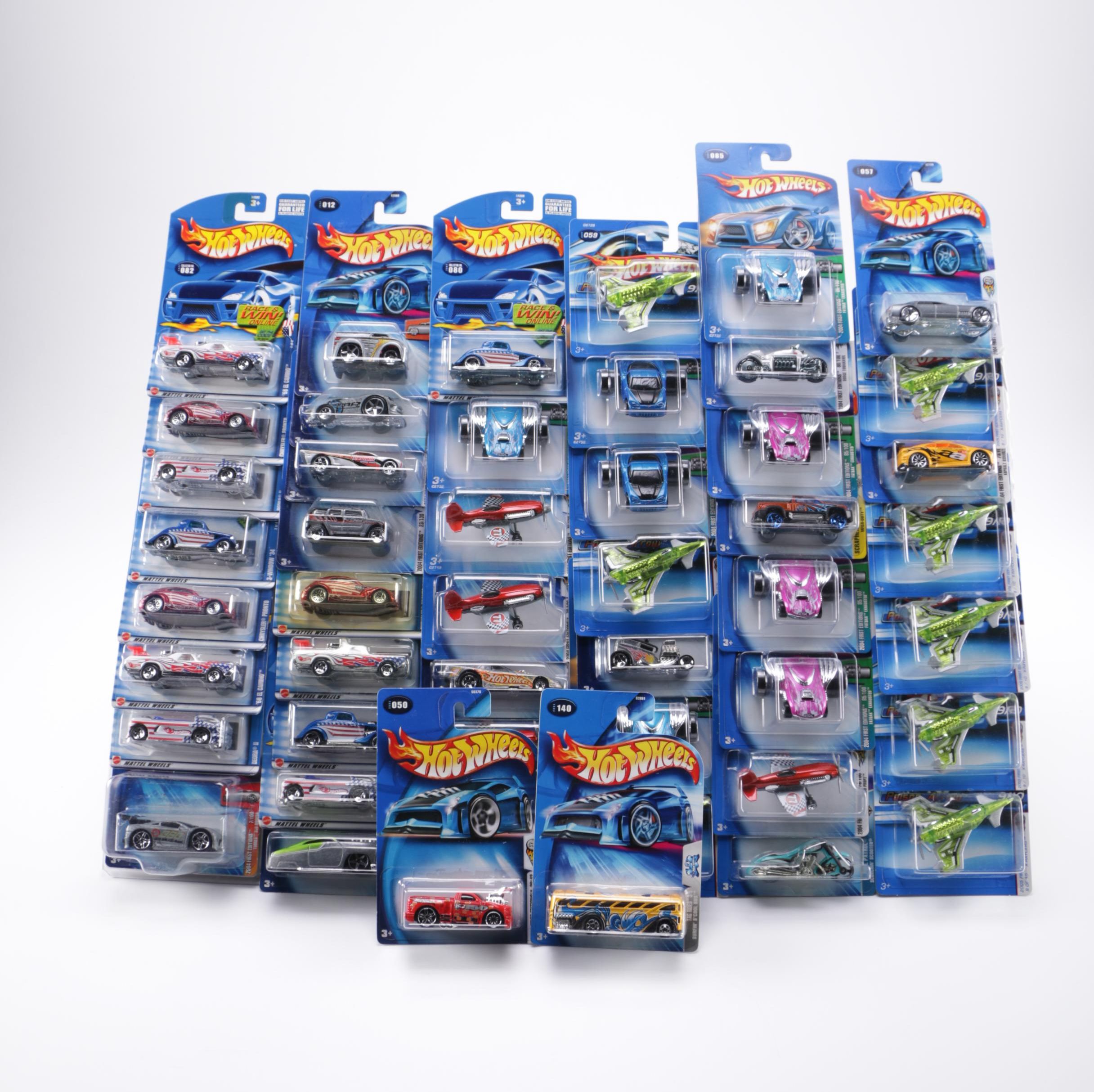 Hot Wheels Cars and Airplanes