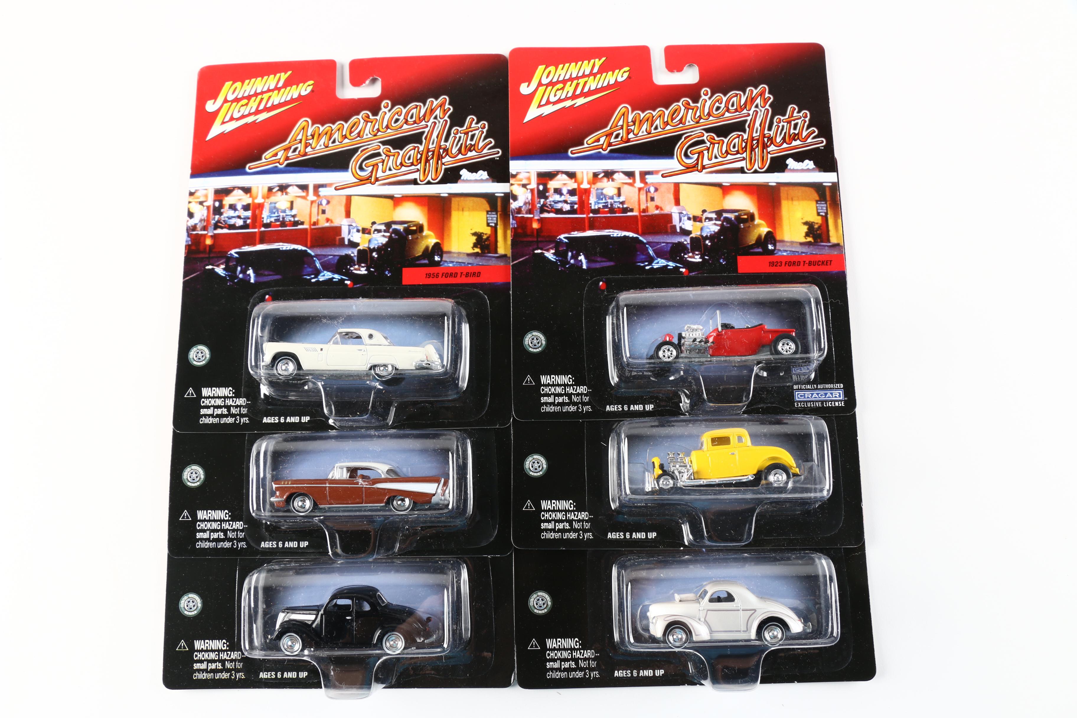 Assortment of Johnny Lightning Cars