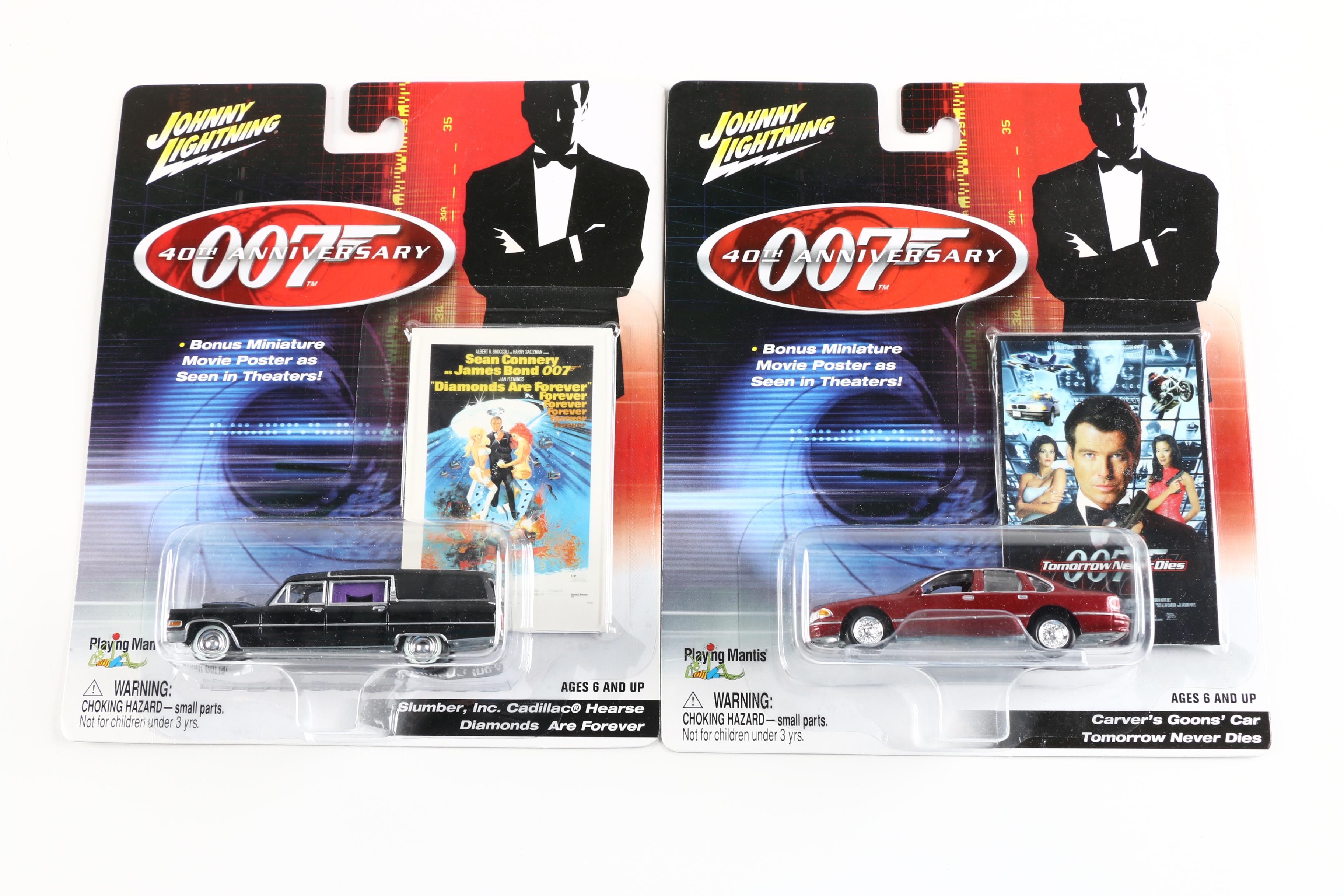Assortment of Johnny Lightning Cars