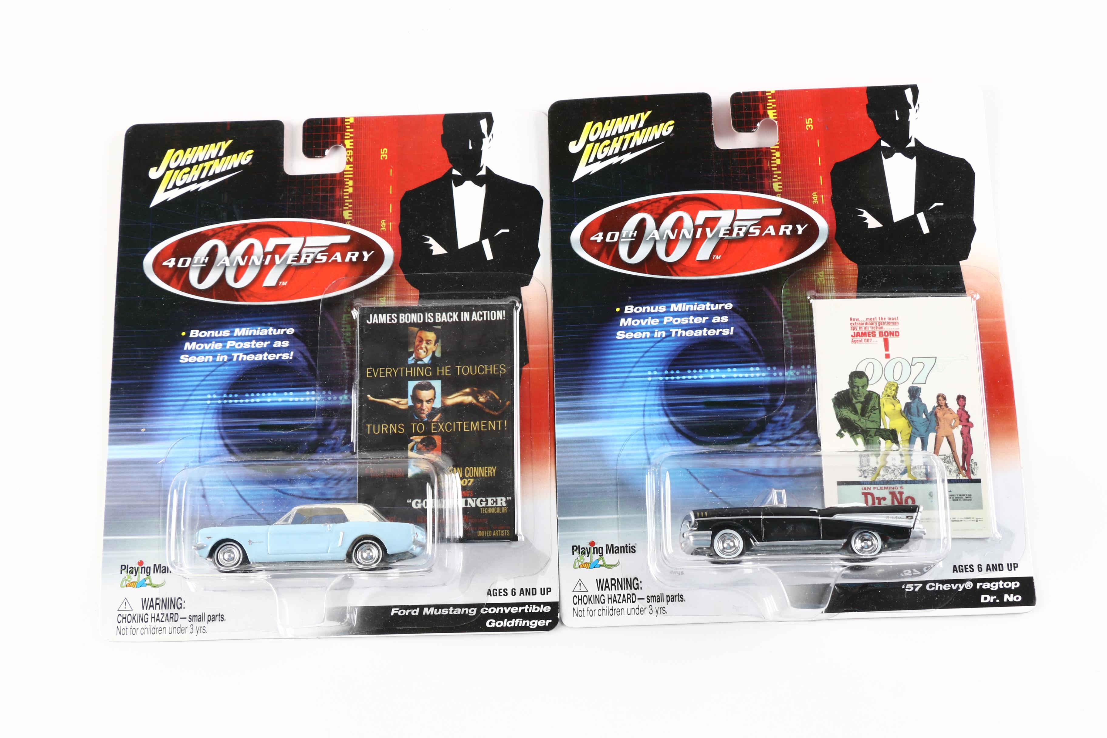 Assortment of Johnny Lightning Cars