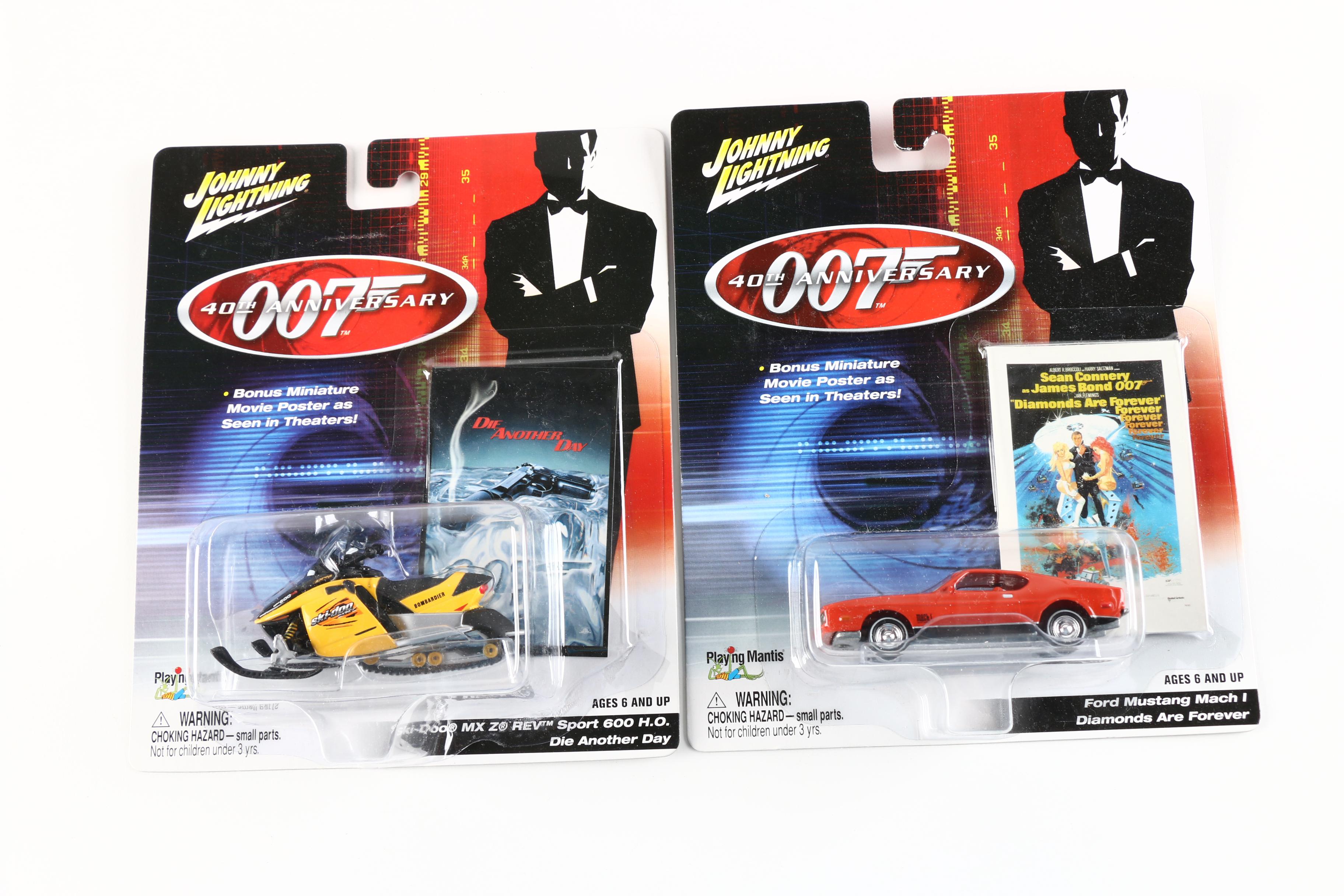 Assortment of Johnny Lightning Cars
