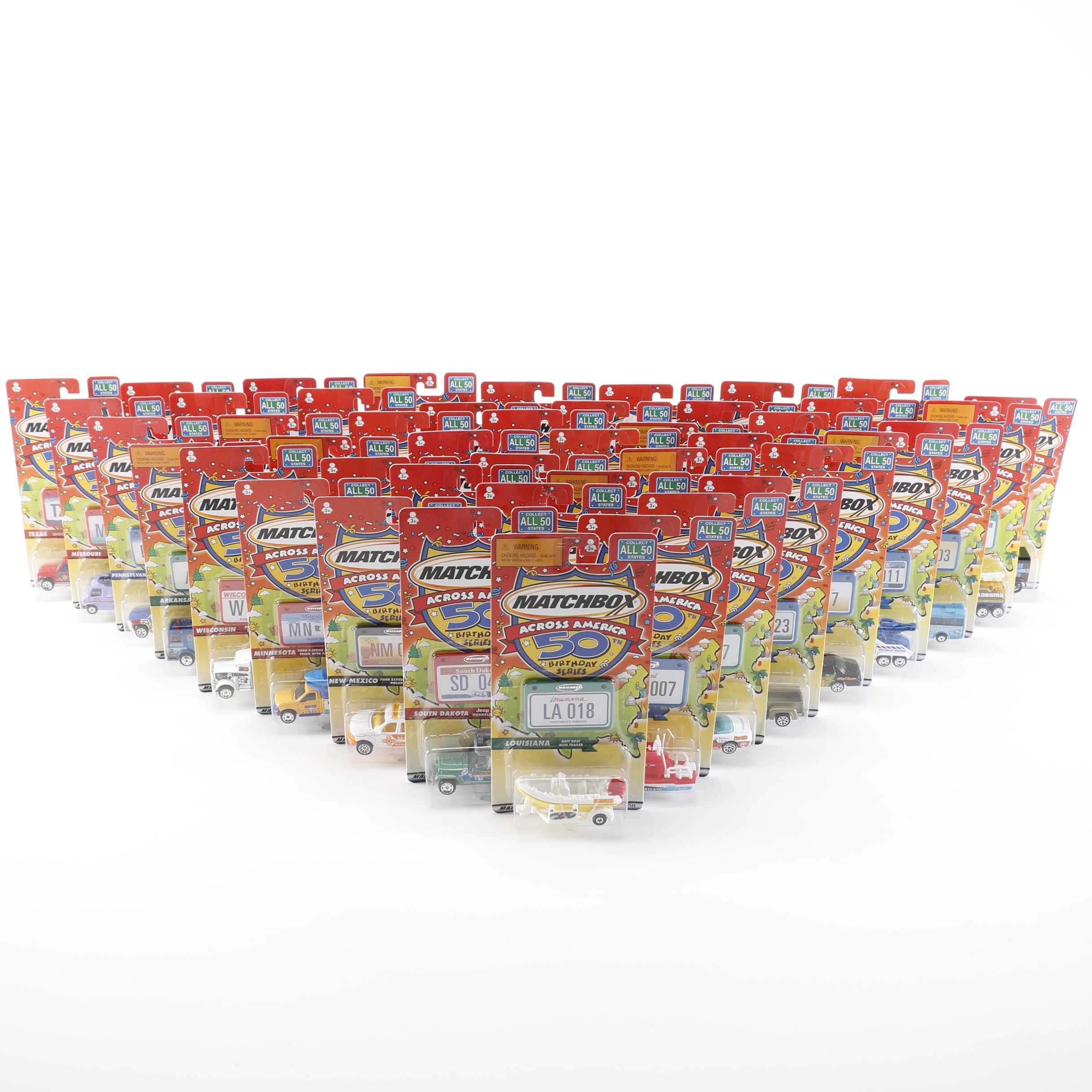 Matchbox 50th Birthday Series Across America