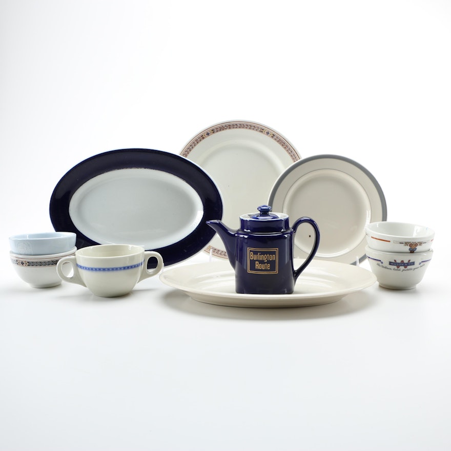 Railway and Transport System Tableware