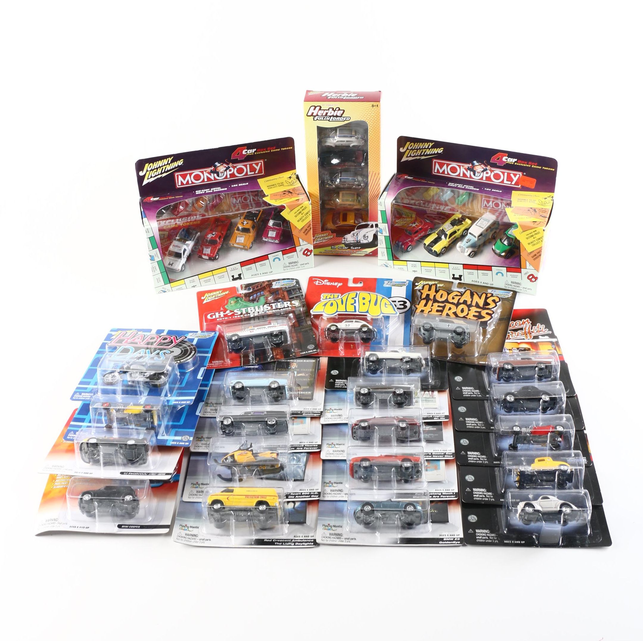 Assortment of Johnny Lightning Cars